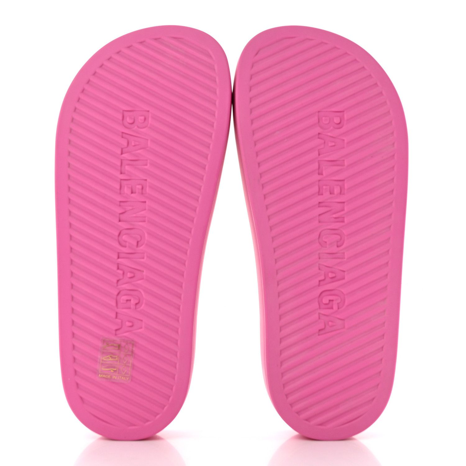 Balenciaga Rubber Chunky Platform Slide Sandals in Pink Size US 8 / IT 38 - 4 Thumbnail