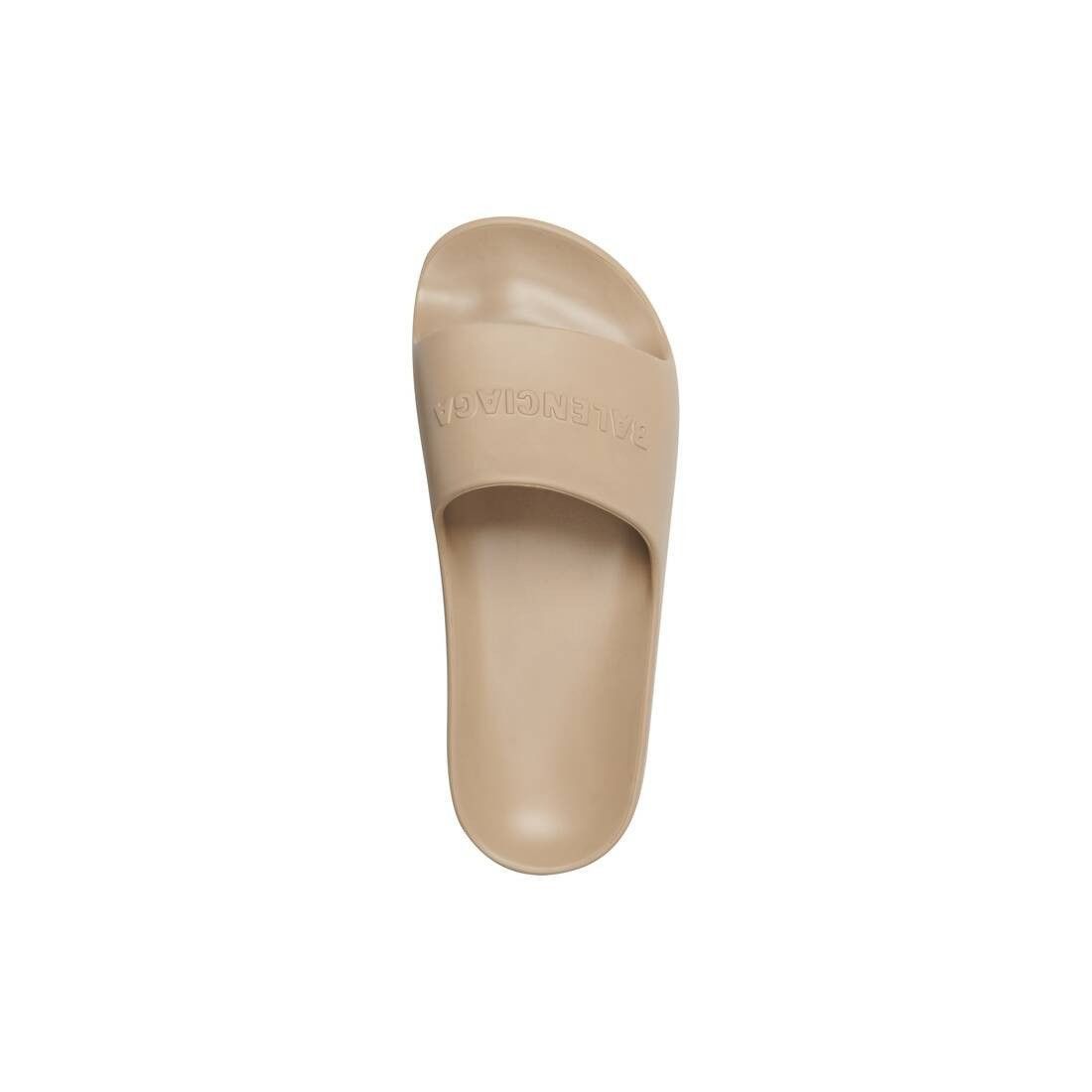 Balenciaga Rubber Chunky Platform Slide Sandals in Taupe Size US 5 / IT 35 - 3 Thumbnail