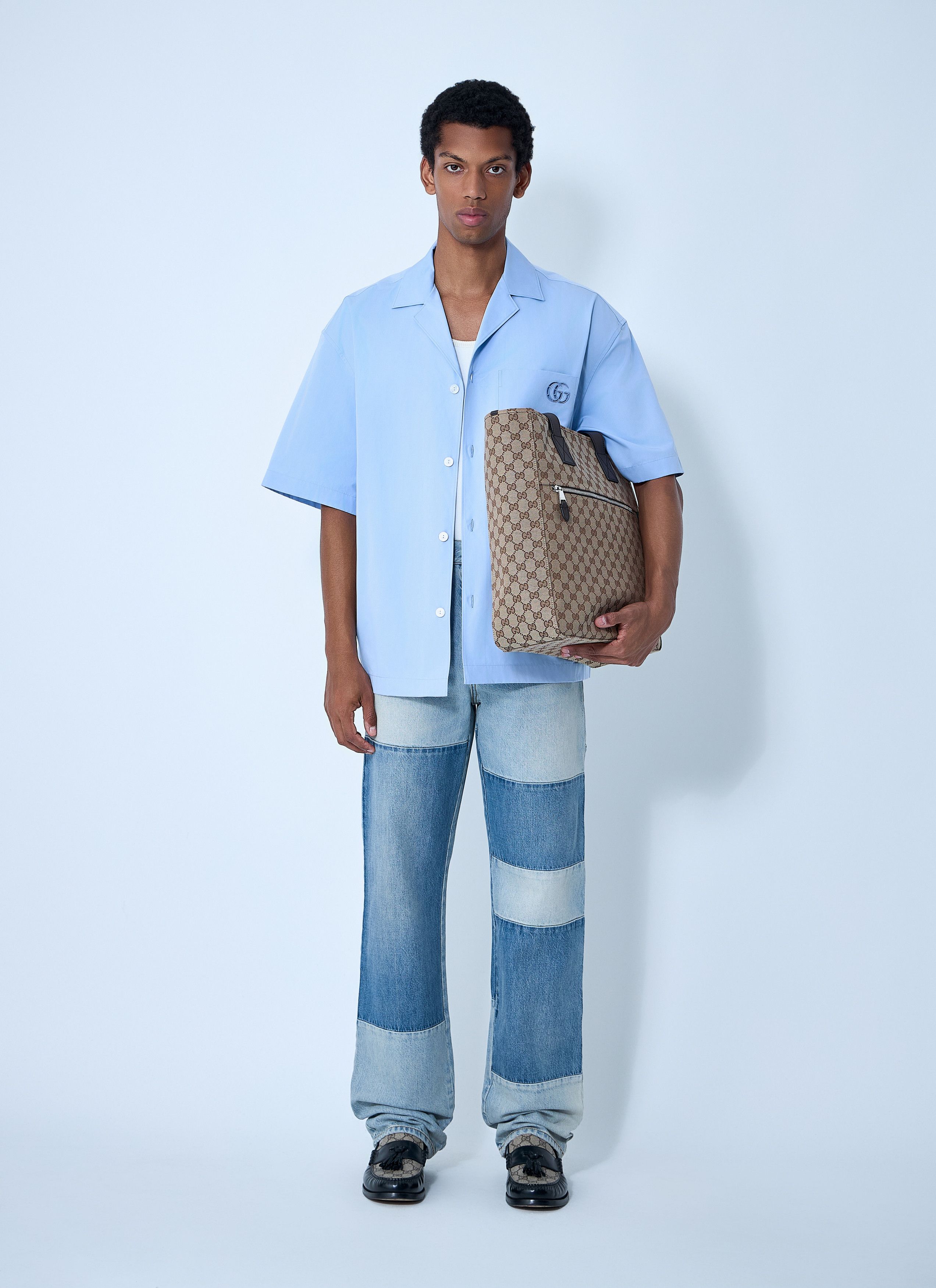 Gucci Contrast Panel Jeans Size US 30 / EU 46 - 2 Thumbnail