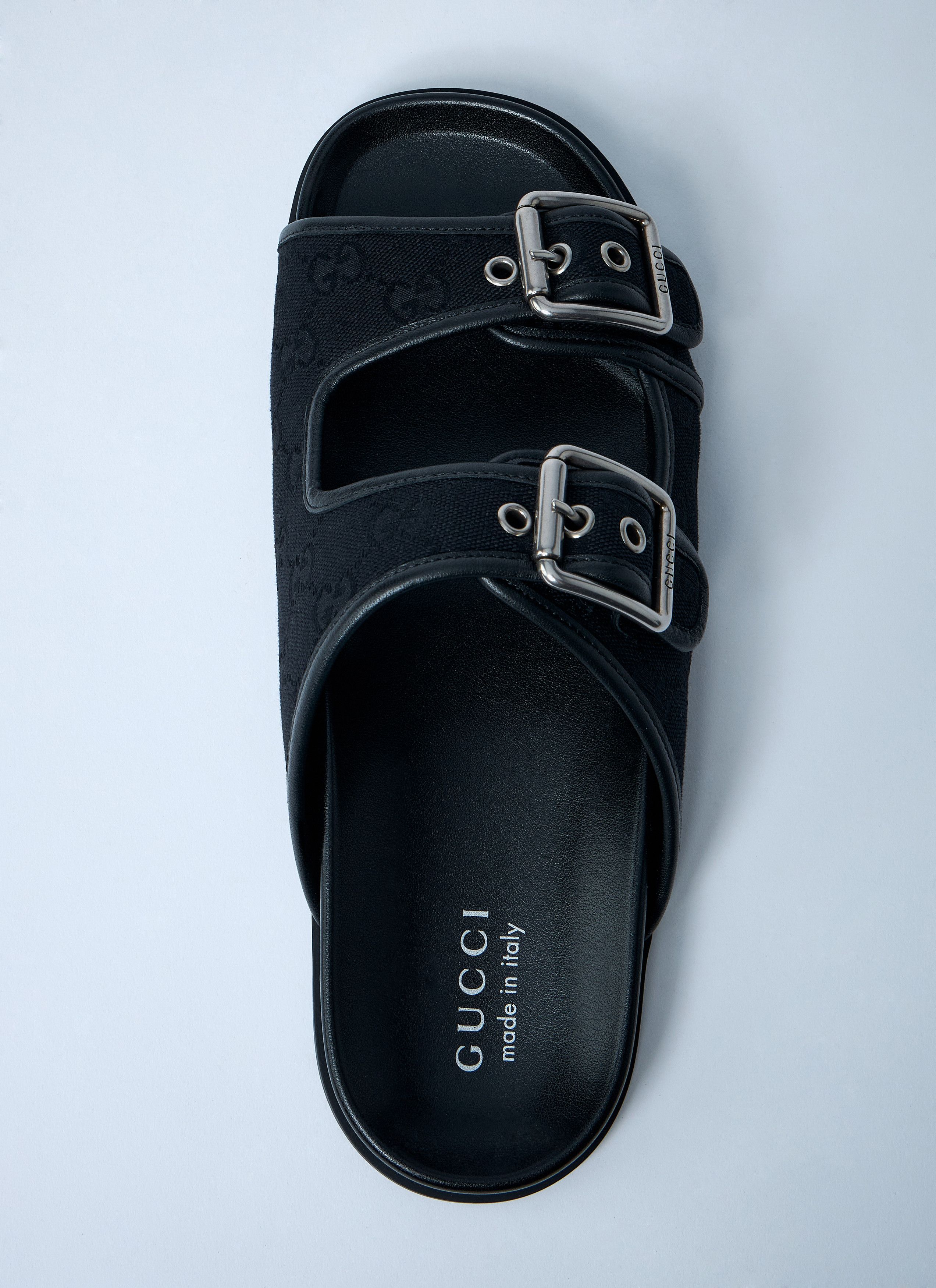 Gucci GG Slide Sandals With Buckles Size US 9 / EU 42 - 6 Thumbnail
