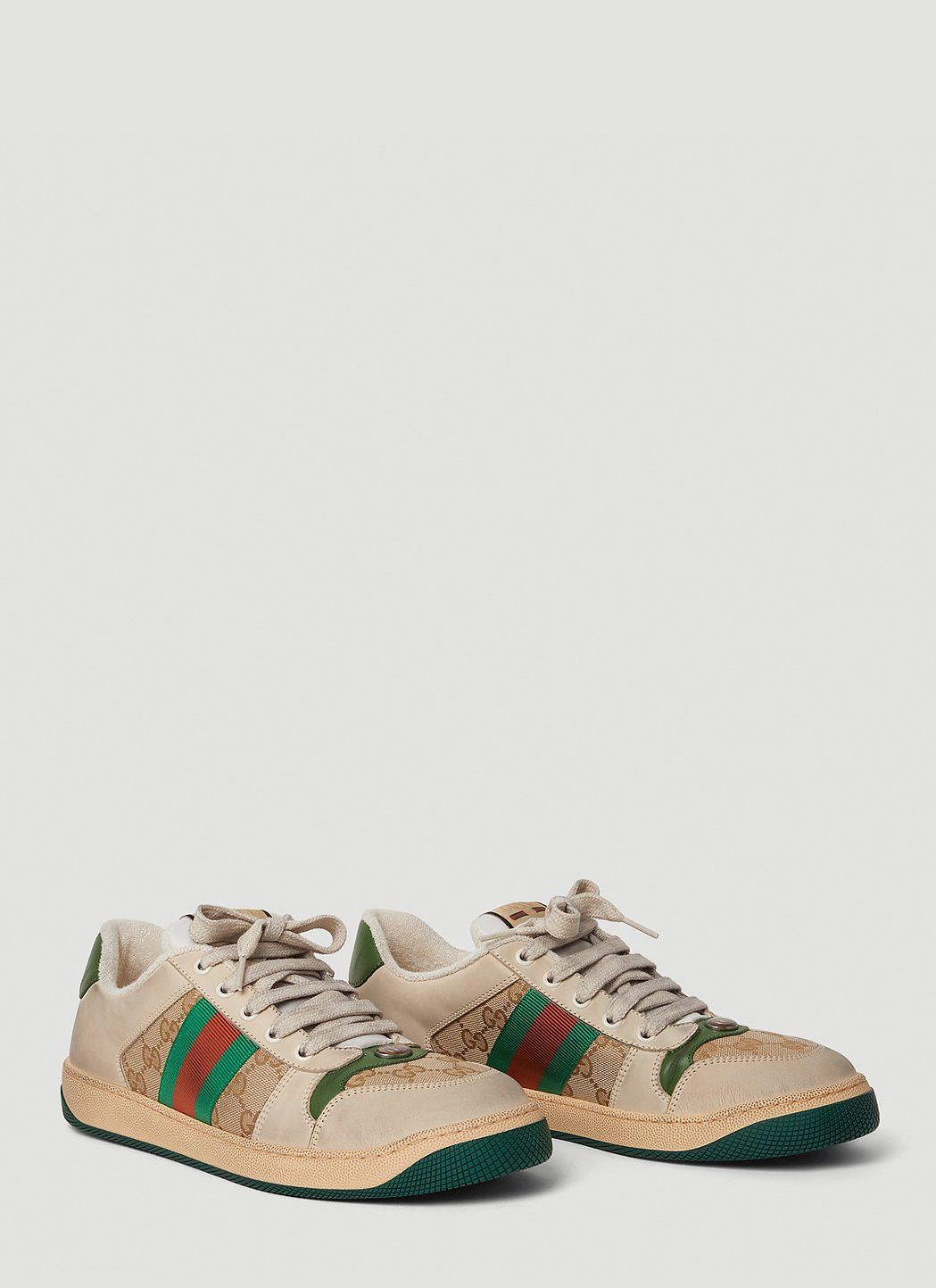 Gucci Screener Logo Sneakers Size US 6 / IT 36 - 2 Thumbnail