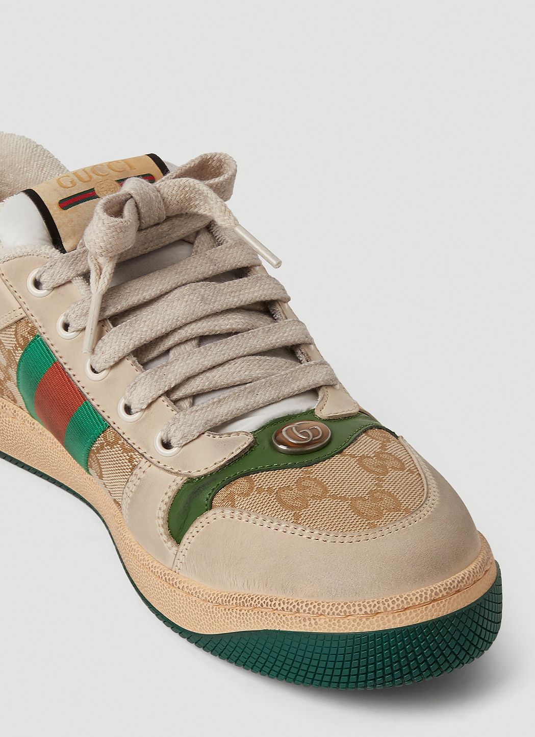 Gucci Screener Logo Sneakers Size US 6 / IT 36 - 7 Thumbnail