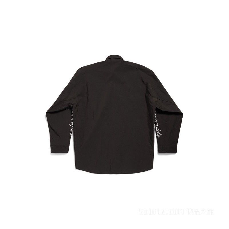 Balenciaga DIY METAL OUTLINE ENGINEERED Oversized Shirt Size US XL / EU 56 / 4 - 2 Thumbnail