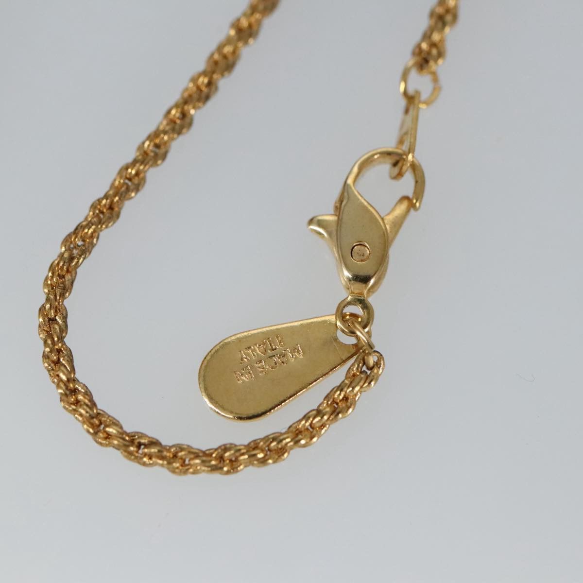Valentino Valentino Garavani V logo necklace Size ONE SIZE - 8 Thumbnail