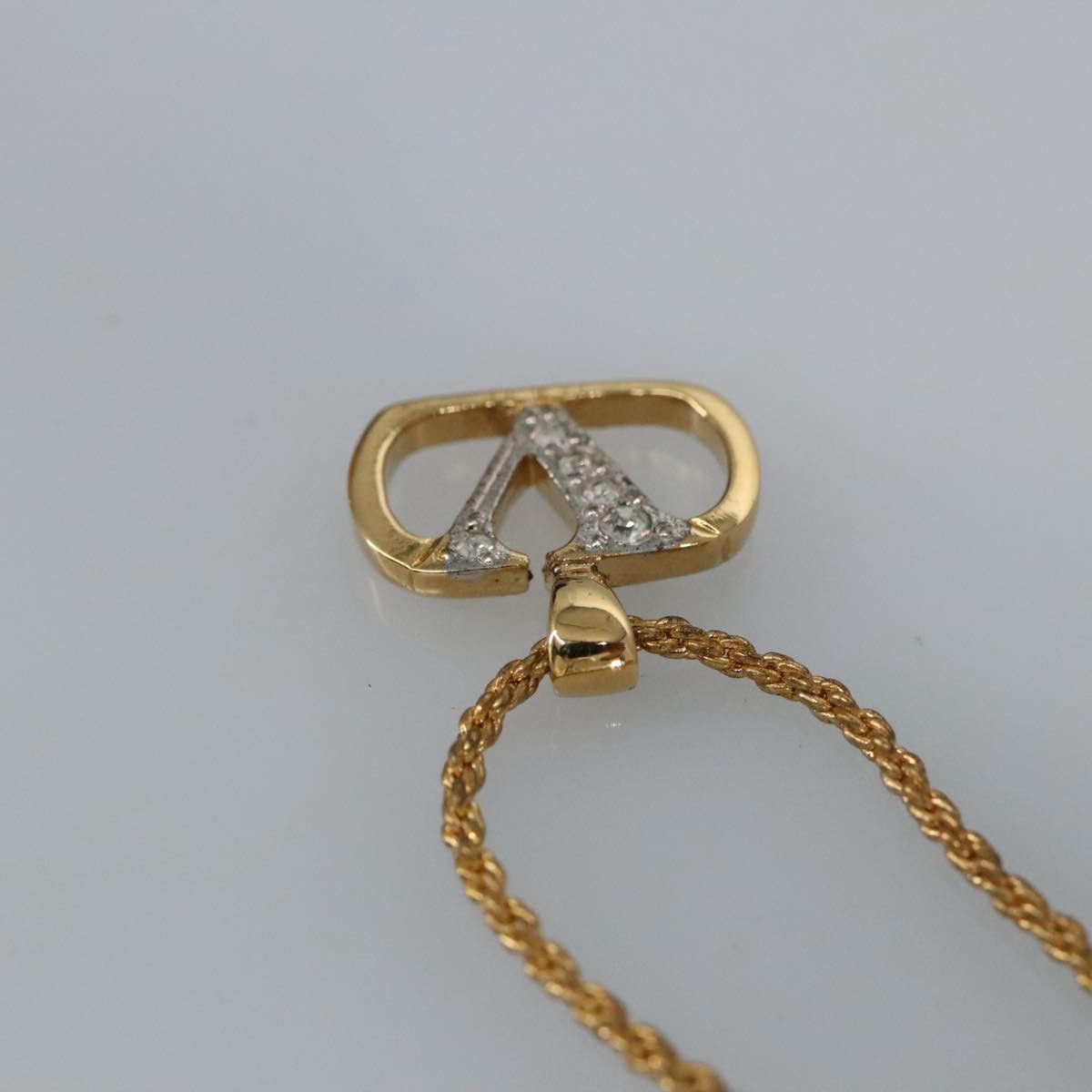 Valentino Valentino Garavani V logo necklace Size ONE SIZE - 4 Thumbnail