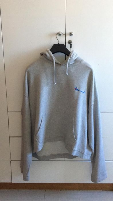 Vetements Vetements reversible grey Hoodie Grailed