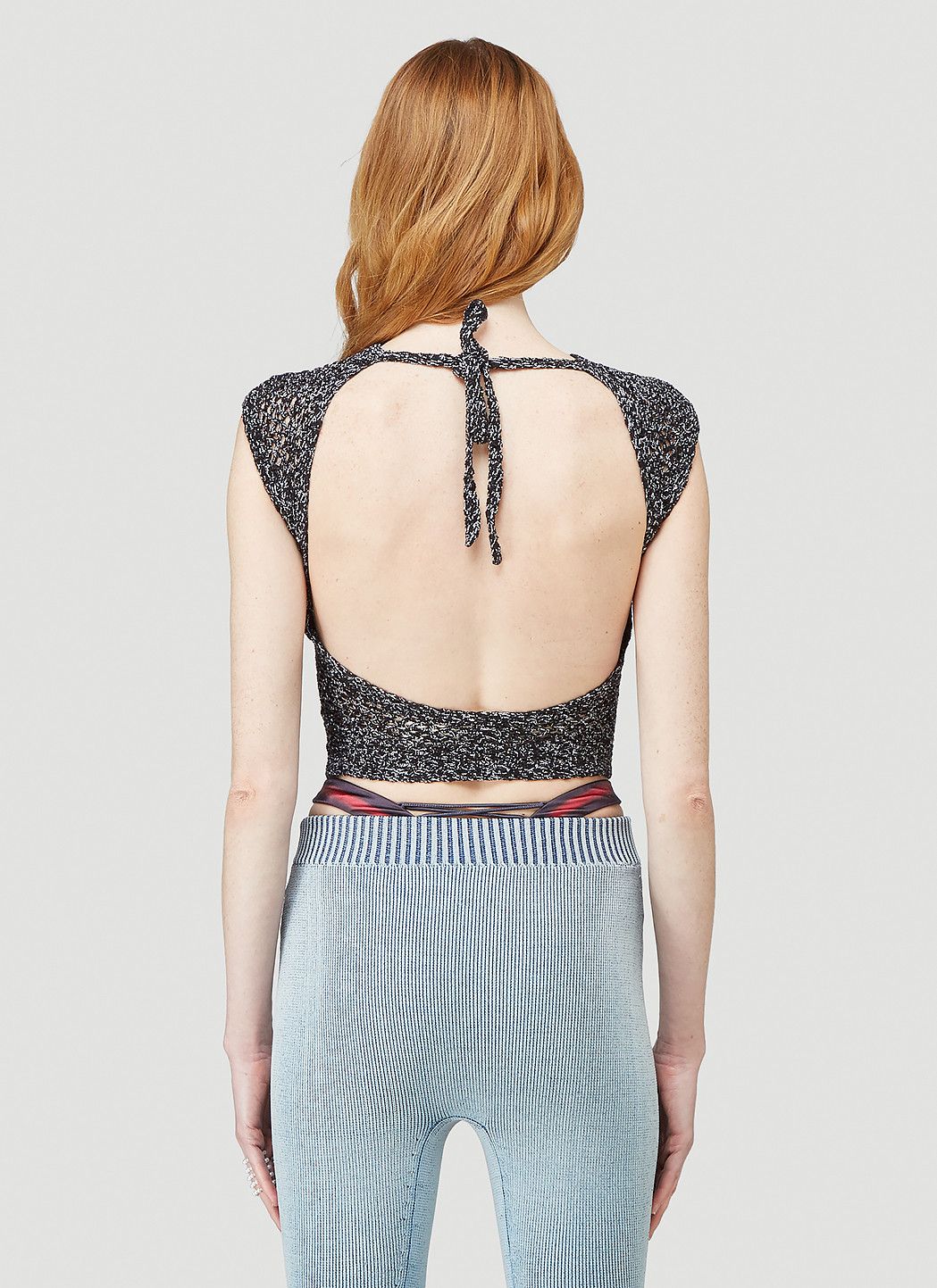 ISA BOULDER Scan Crochet Top Size L / US 10 / IT 46 - 4 Thumbnail