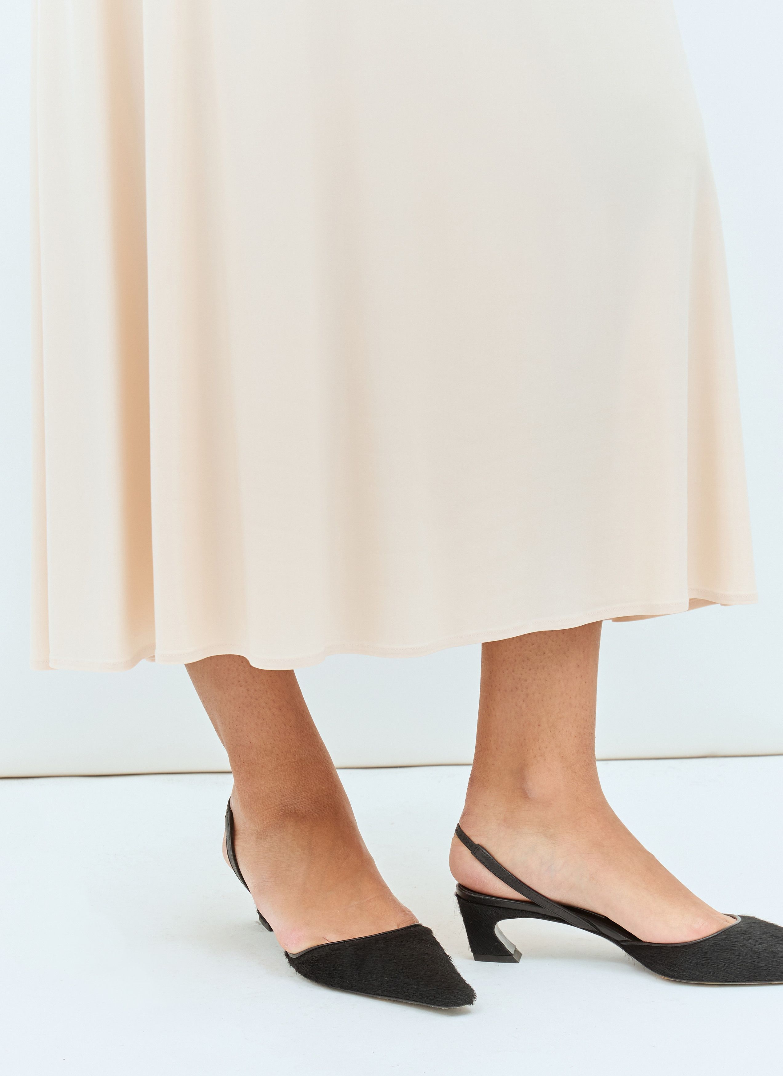 Jil Sander Layered Midi Skirt Size 27" / US 4 / IT 40 - 4 Thumbnail
