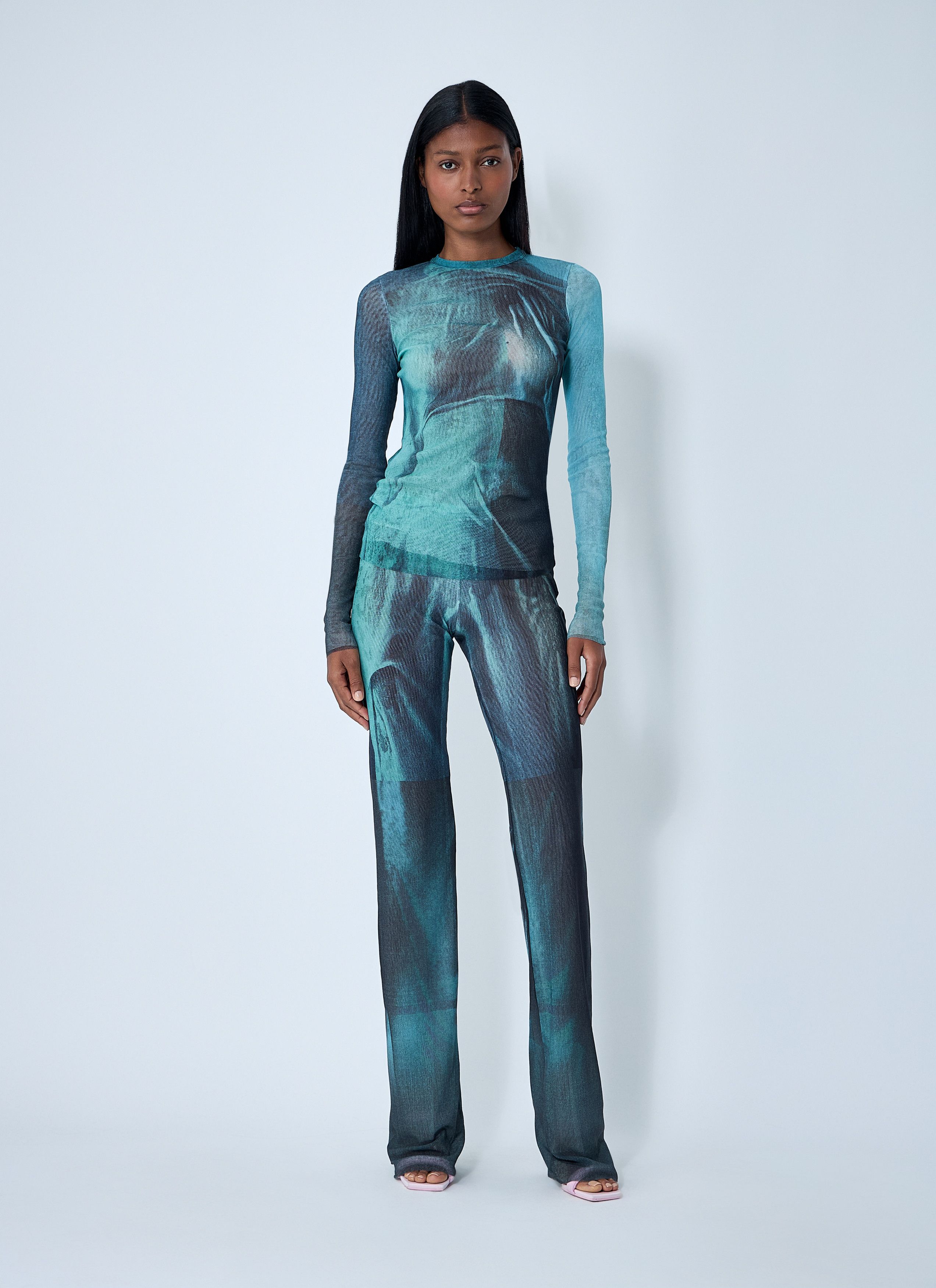Jean Paul Gaultier Water Mesh Top Size S / US 4 / IT 40 - 2 Thumbnail