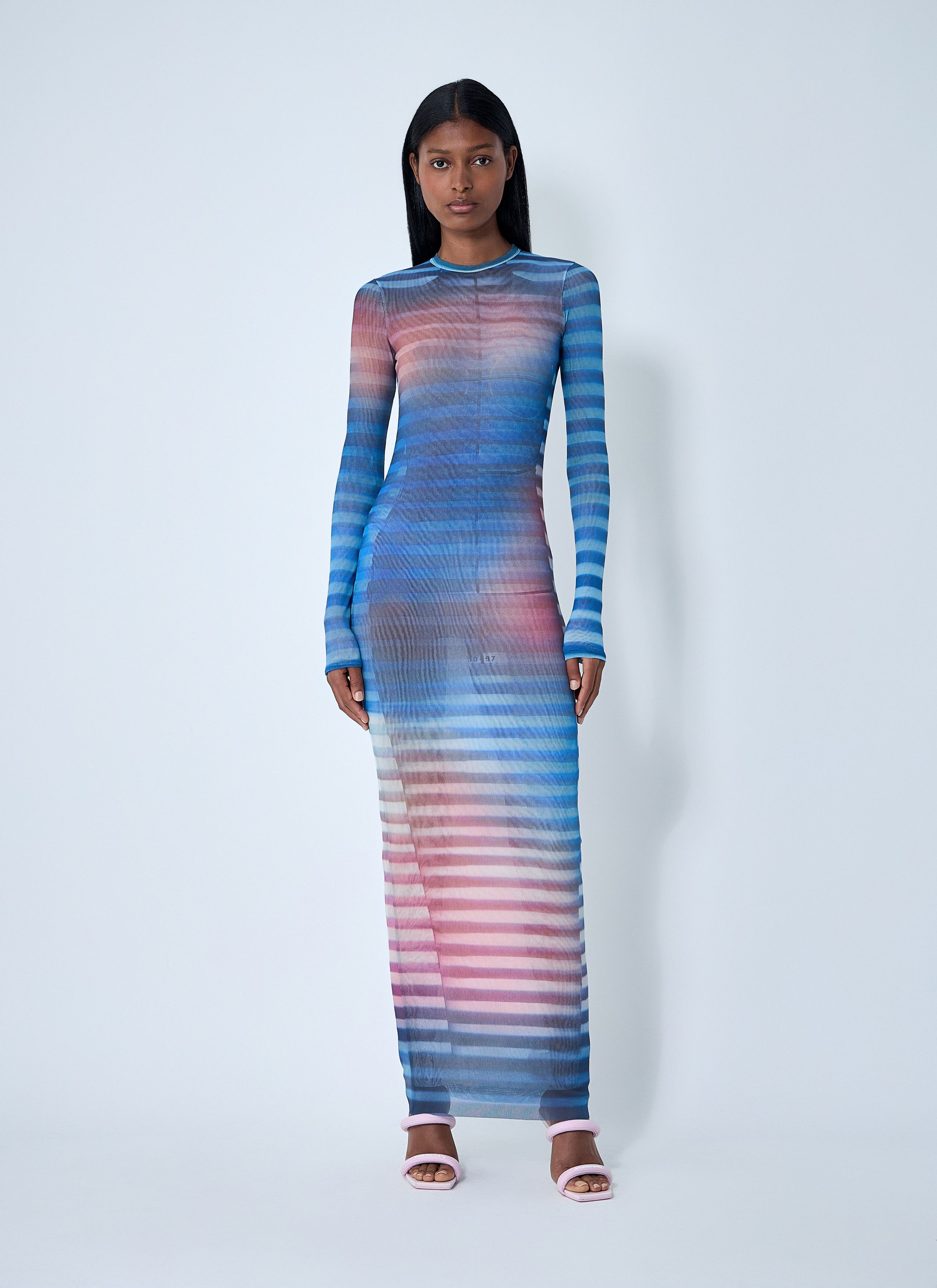 Jean Paul Gaultier Air Mesh Maxi Dress Size S / US 4 / IT 40 - 2 Thumbnail