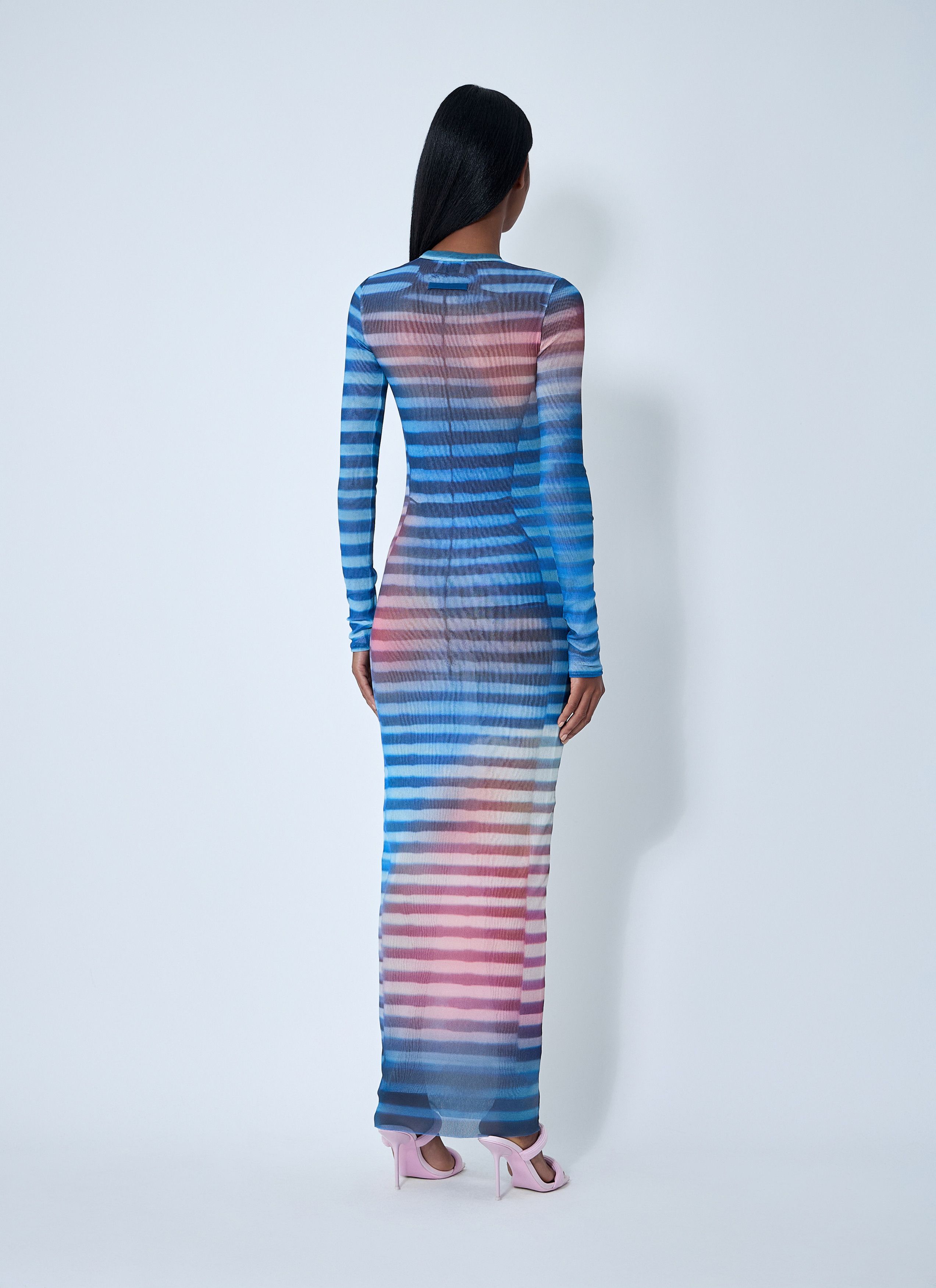 Jean Paul Gaultier Air Mesh Maxi Dress Size S / US 4 / IT 40 - 4 Thumbnail