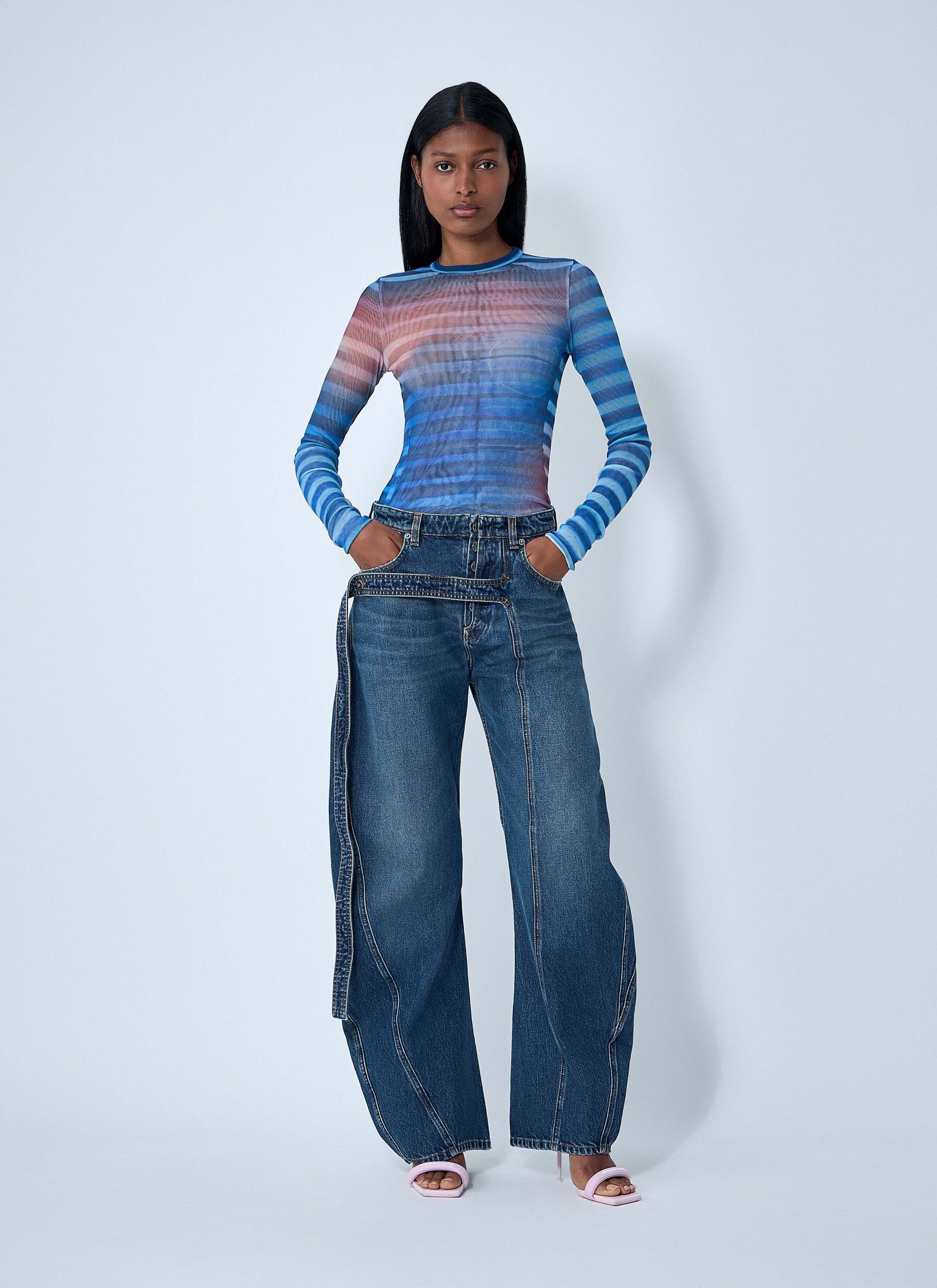 Jean Paul Gaultier Air Mesh Top Size S / US 4 / IT 40 - 2 Thumbnail