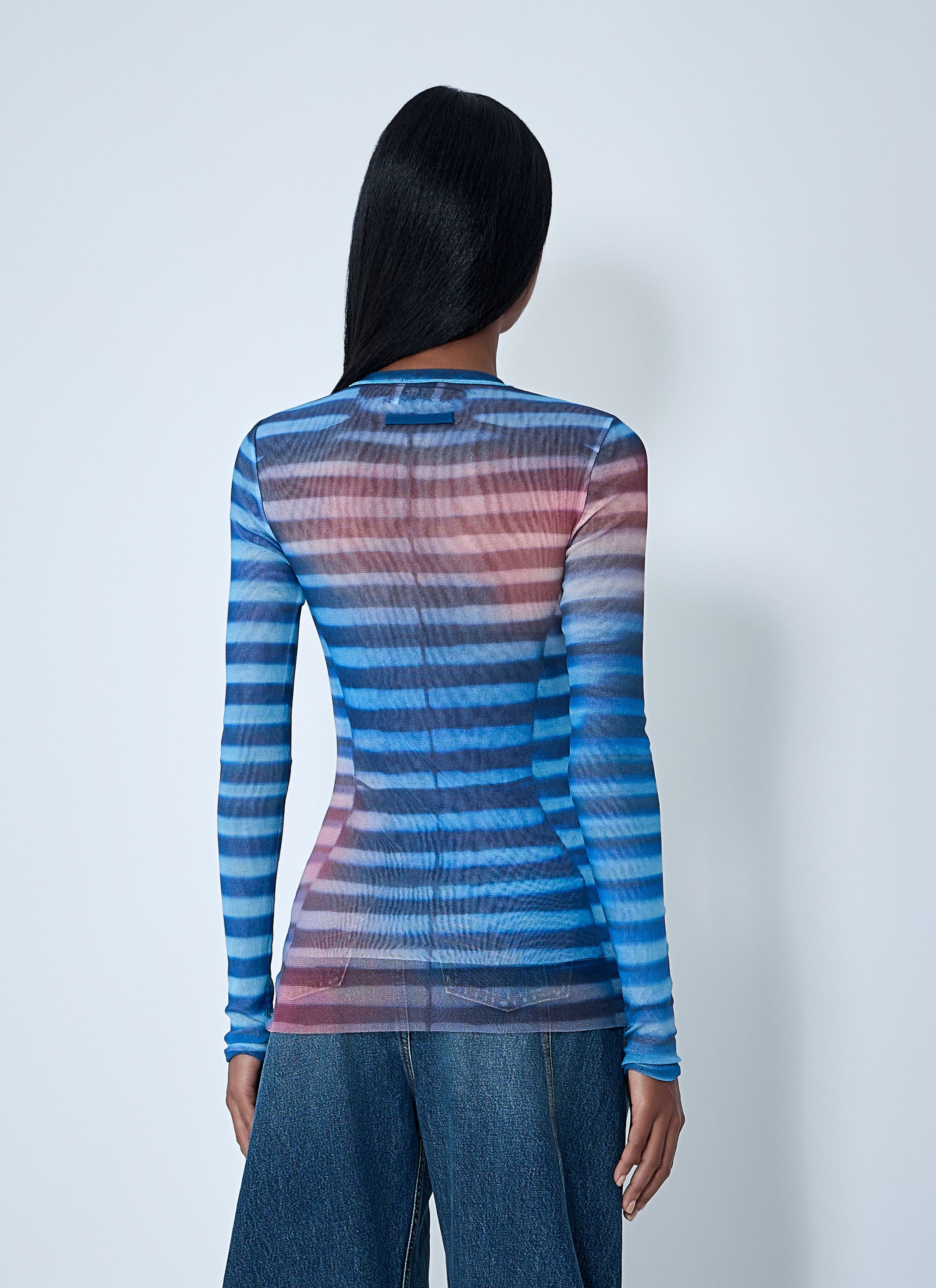 Jean Paul Gaultier Air Mesh Top Size S / US 4 / IT 40 - 4 Thumbnail