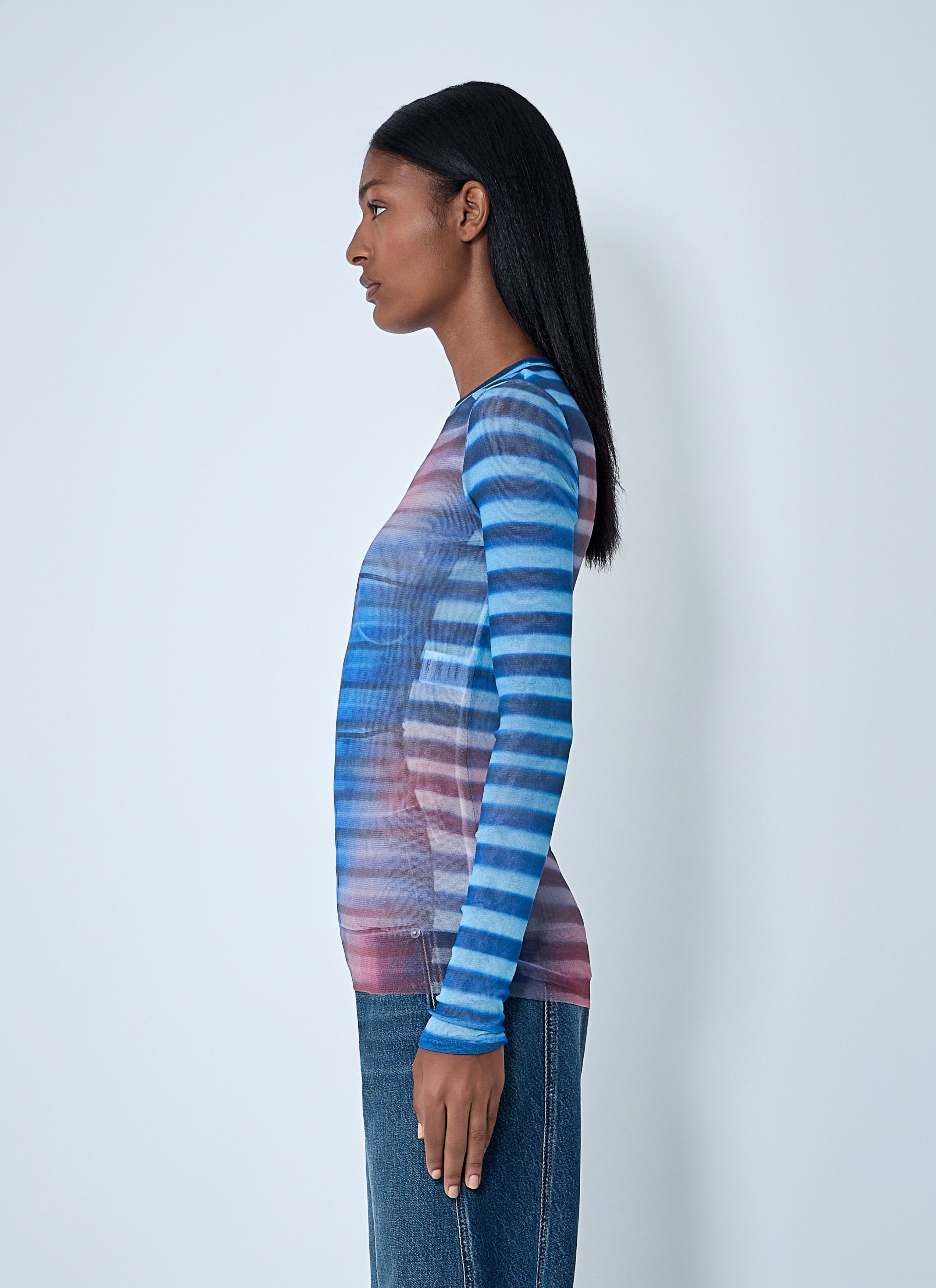 Jean Paul Gaultier Air Mesh Top Size S / US 4 / IT 40 - 3 Thumbnail