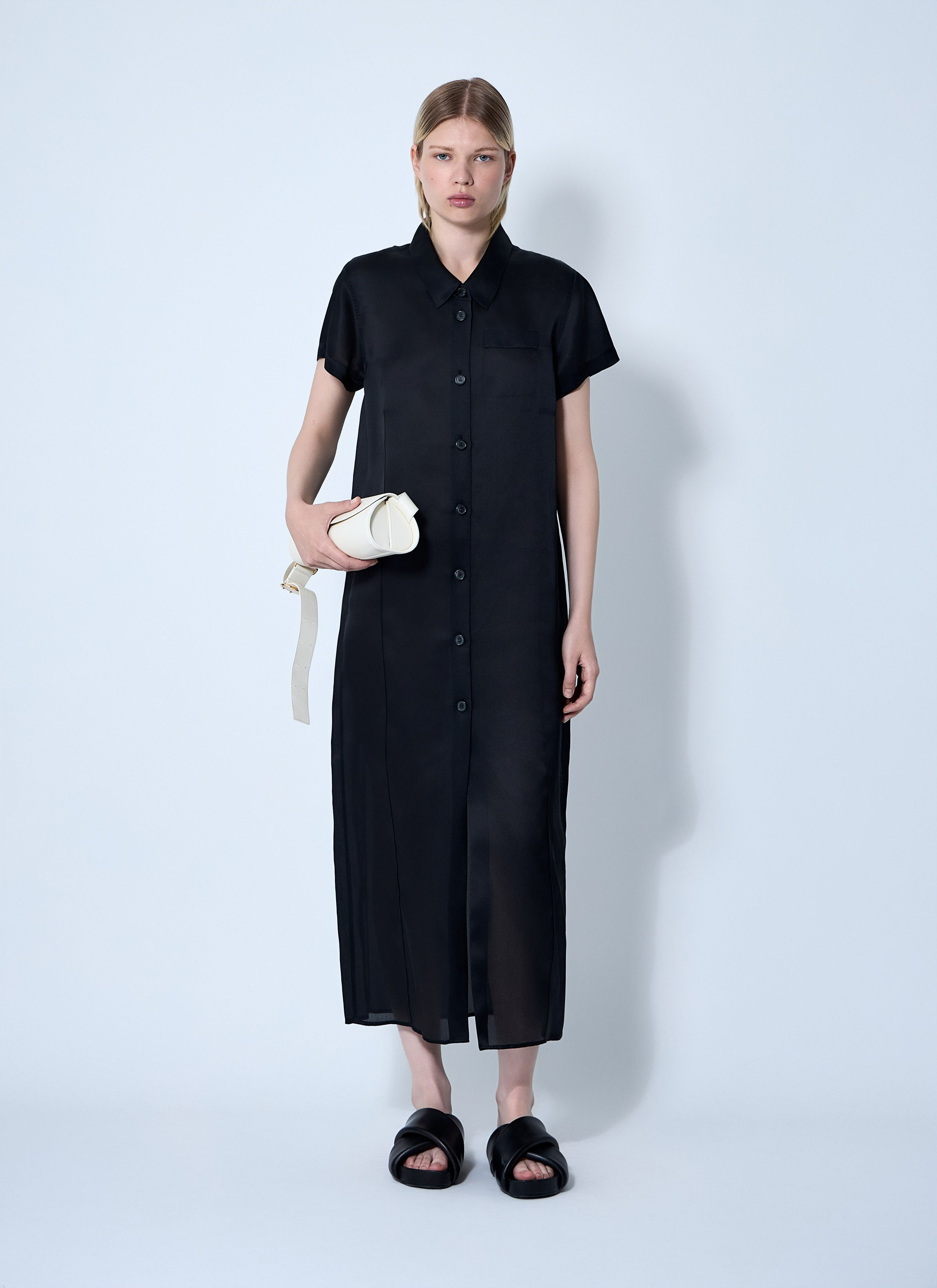 KHAITE Effy Midi Dress Size M / US 6-8 / IT 42-44 - 2 Thumbnail