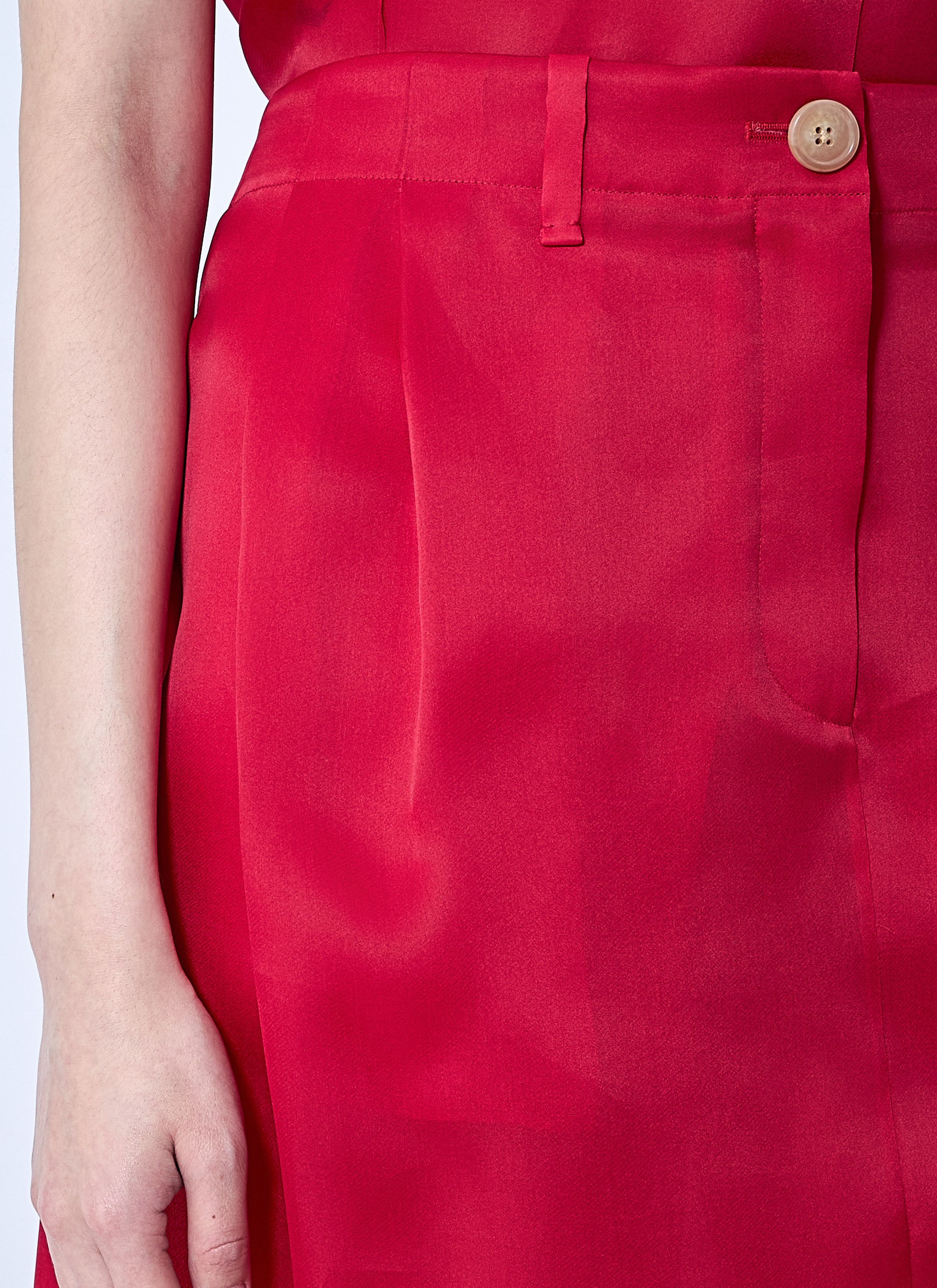 Lucian Silk Organza Maxi Skirt