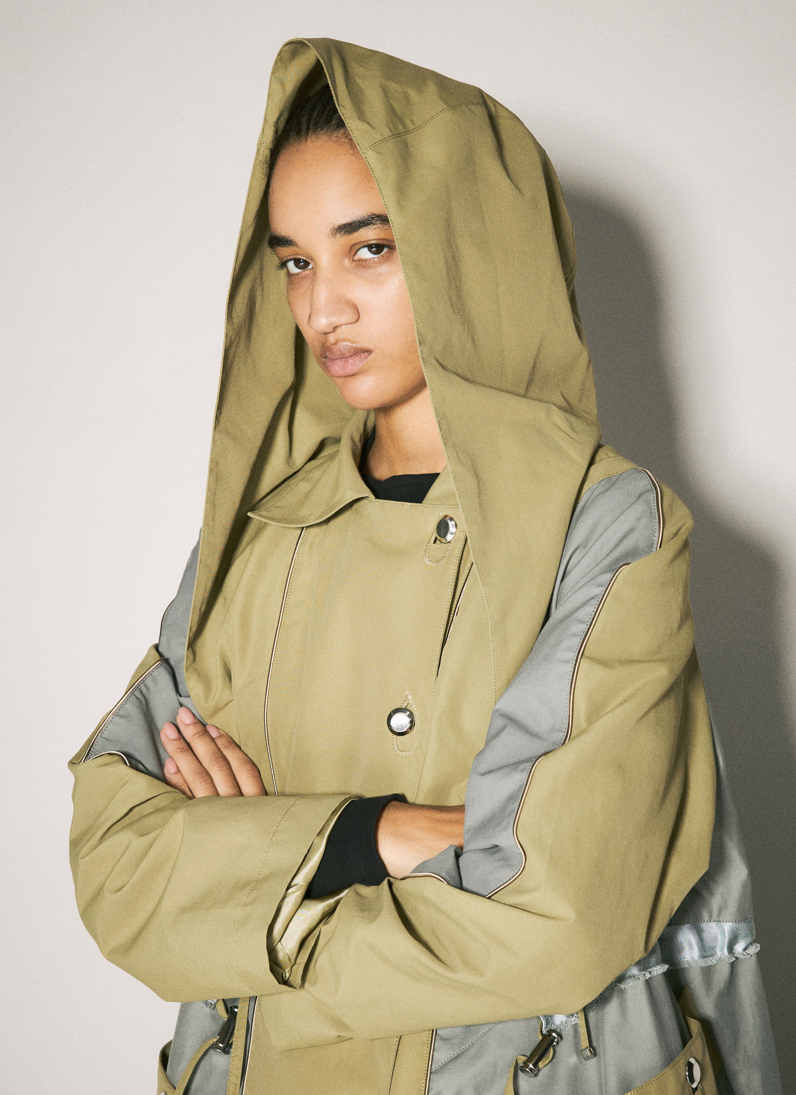 Kiko Kostadinov Herne Hooded Trench Coat Size S / US 4 / IT 40 - 3 Thumbnail