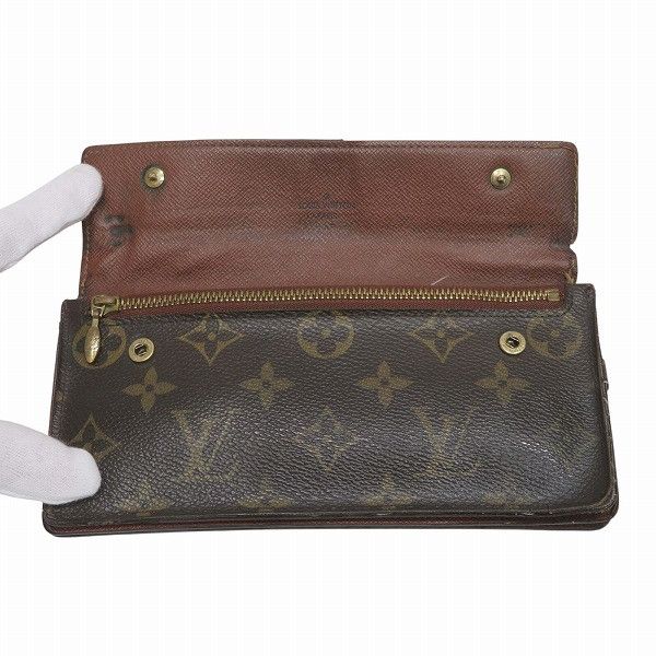 Louis Vuitton Louis Vuitton Louis Vuitton Portefeuille Accordéon Monogram Long Wallet Canvas Long Wallet M58008 Size ONE SIZE - 3 Thumbnail