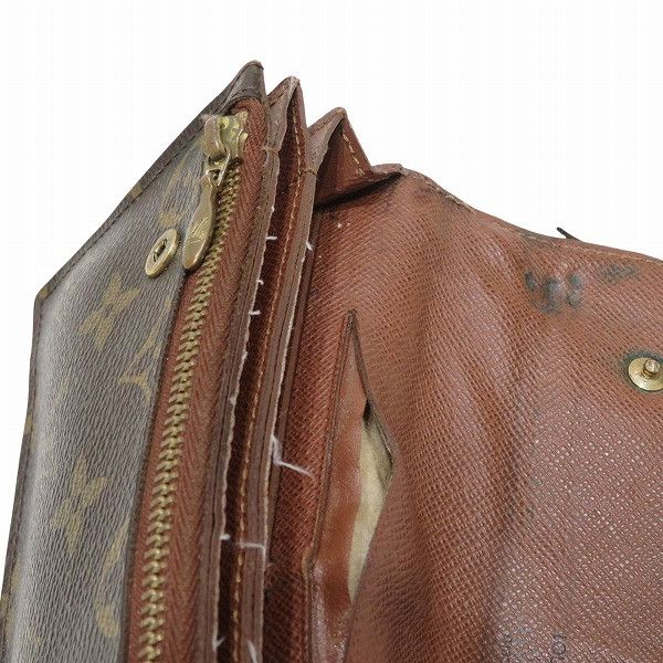 Louis Vuitton Louis Vuitton Louis Vuitton Portefeuille Accordéon Monogram Long Wallet Canvas Long Wallet M58008 Size ONE SIZE - 5 Thumbnail