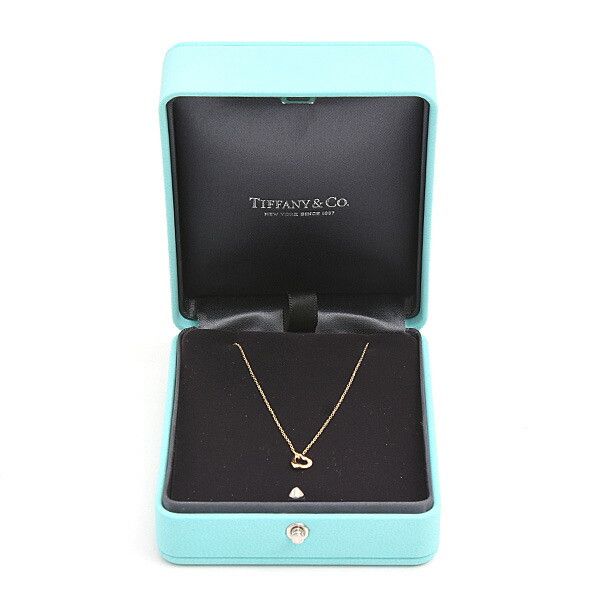 Tiffany & Co. Tiffany & Co. Tiffany Open Heart Au750 Necklace Metal Necklace Size ONE SIZE - 9 Thumbnail