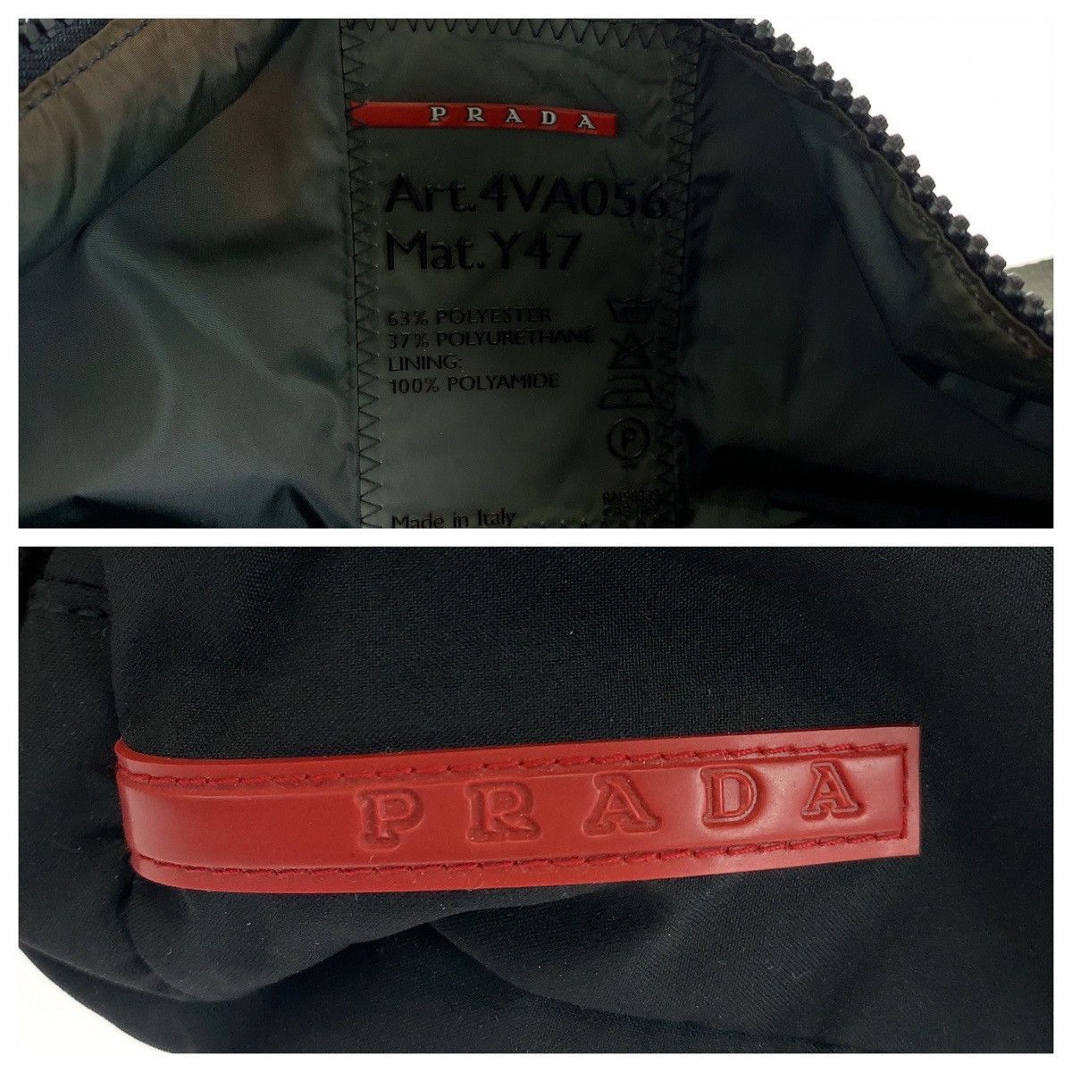 Prada Prada Prada Prada Sport Nylon Waist Bag Others Belt Bag 4VA056 Size ONE SIZE - 4 Thumbnail