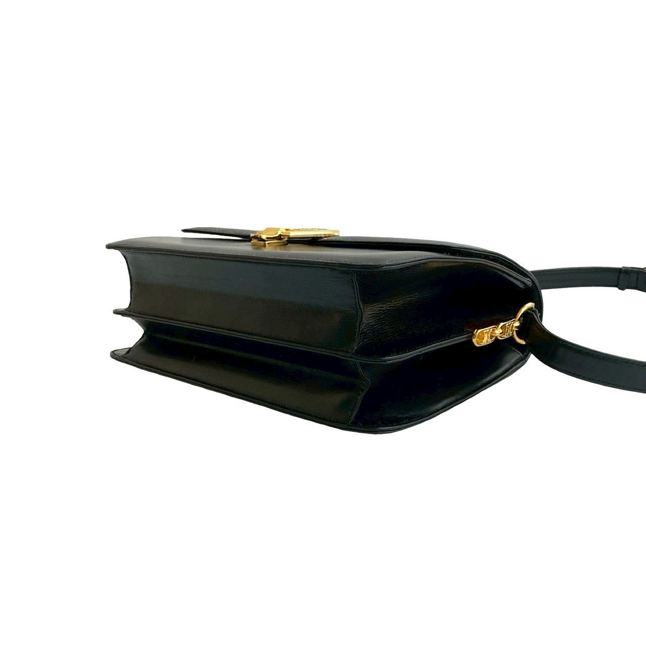 Celine Celine Celine Carriage Leather Shoulder Bag Leather Shoulder Bag Size ONE SIZE - 9 Thumbnail