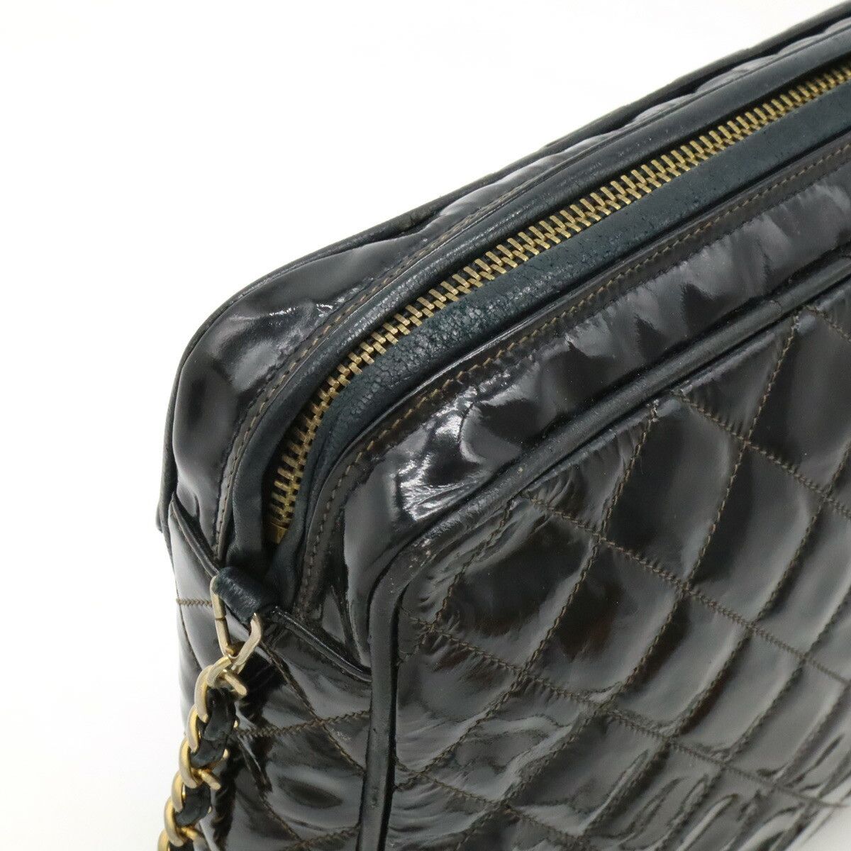Chanel Chanel Chanel Matelasse Patent leather Shoulder Bag Enamel Shoulder Bag Size ONE SIZE - 8 Thumbnail