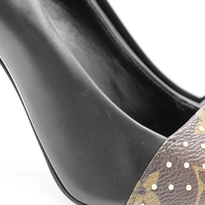 Louis Vuitton Louis Vuitton Louis Vuitton Monogram Leather Pumps Leather Shoes DUTY FREE for USA Size ONE SIZE - 12 Thumbnail