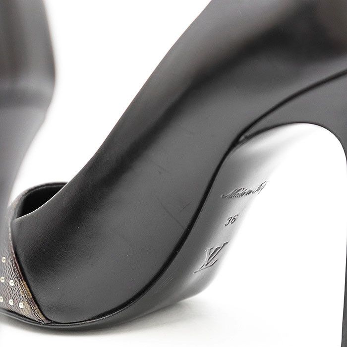 Louis Vuitton Louis Vuitton Louis Vuitton Monogram Leather Pumps Leather Shoes DUTY FREE for USA Size ONE SIZE - 13 Thumbnail