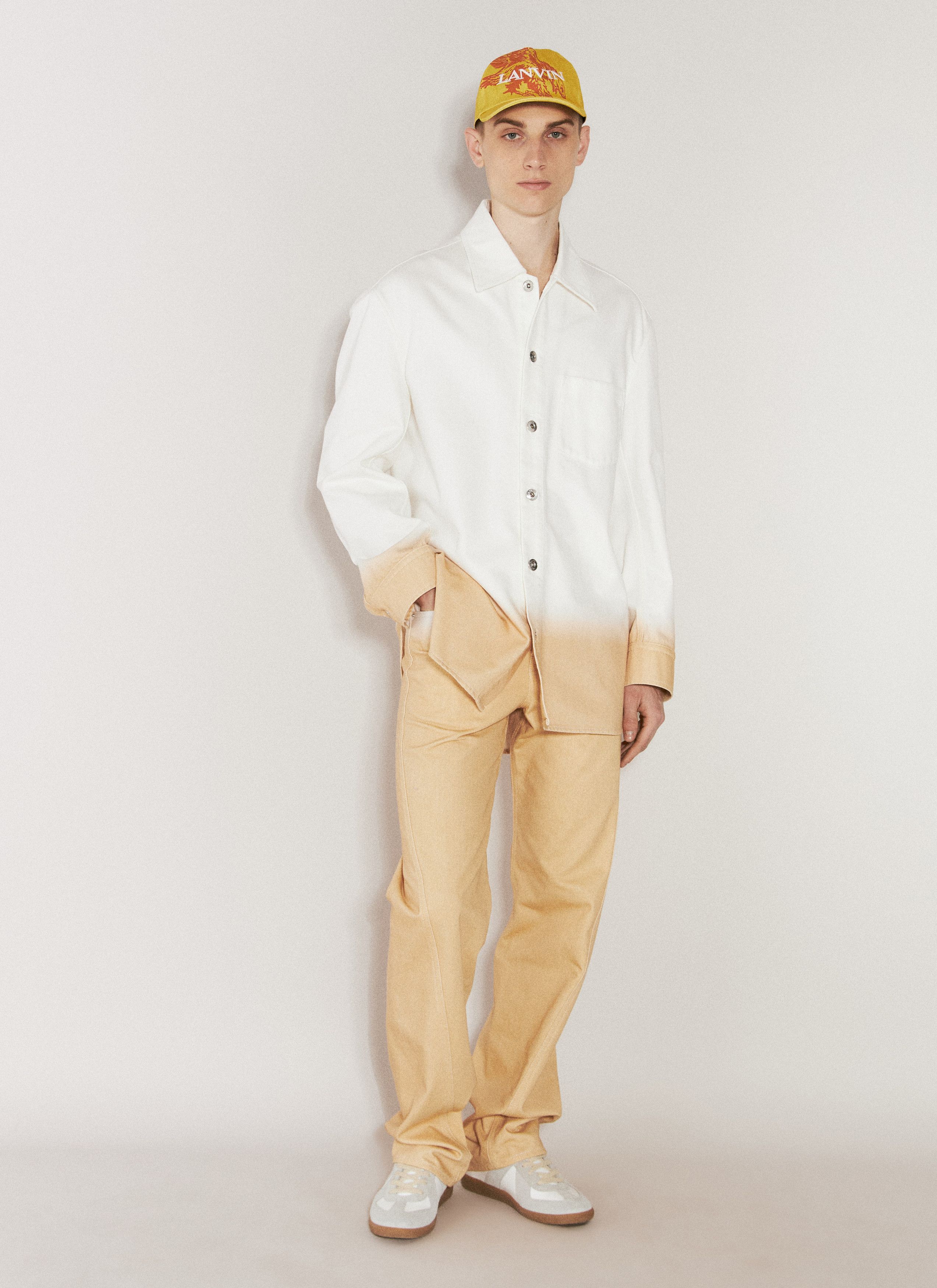 Lanvin Gradient-Effect Twisted Jeans Size US 30 / EU 46 - 3 Thumbnail