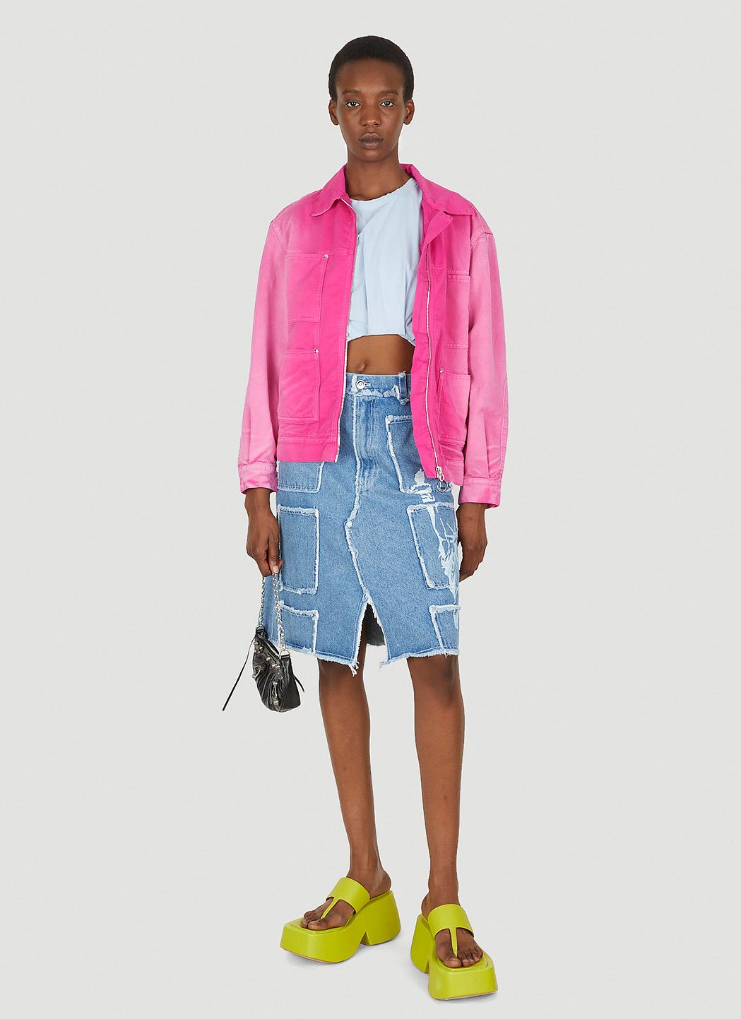 Lourdes Trucker Jacket Size L / US 10 / IT 46 - 2 Thumbnail