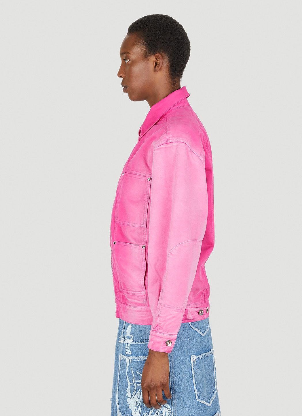 Lourdes Trucker Jacket Size L / US 10 / IT 46 - 3 Thumbnail