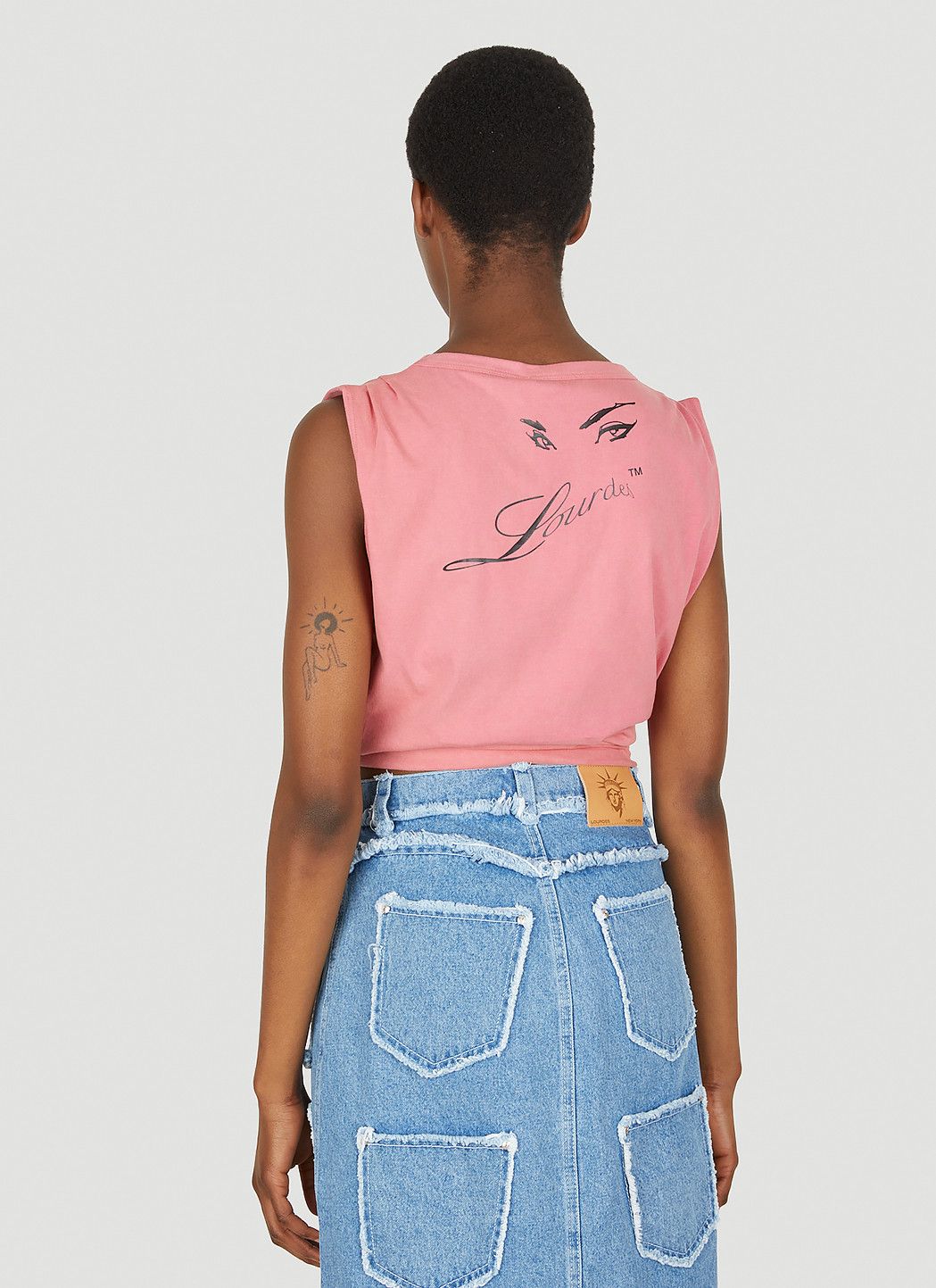 Lourdes Gathered Top Size M / US 6-8 / IT 42-44 - 4 Thumbnail