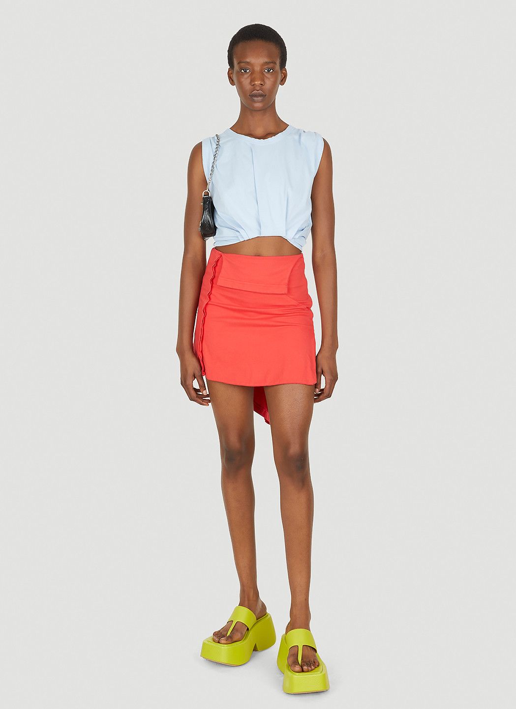 Lourdes Gathered Top Size L / US 10 / IT 46 - 2 Thumbnail
