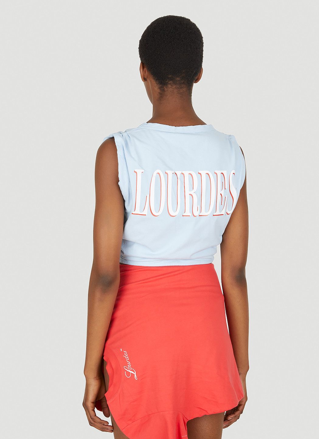 Lourdes Gathered Top Size L / US 10 / IT 46 - 4 Thumbnail