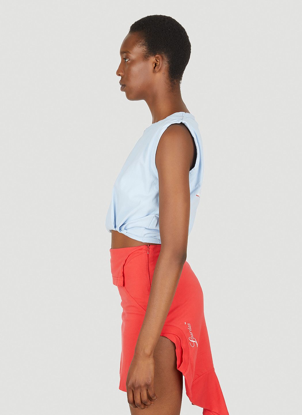 Lourdes Gathered Top Size L / US 10 / IT 46 - 3 Thumbnail