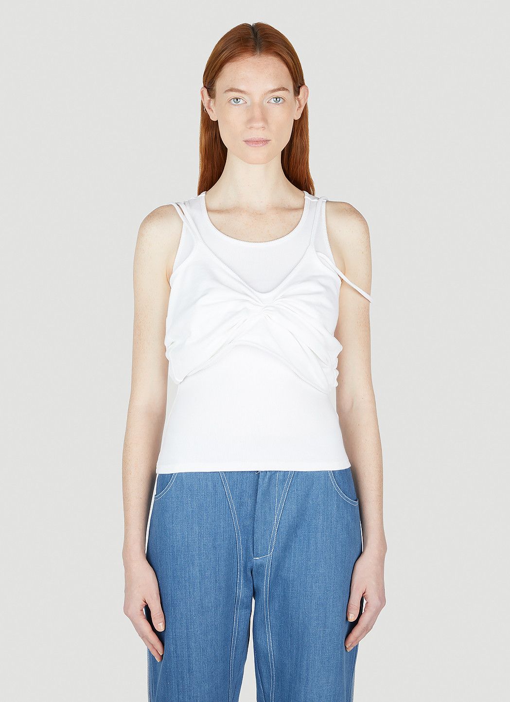 Mainline:RUS/Fr.CA/DE Draped Tank Top Size XL / US 12-14 / IT 48-50 - 7 Thumbnail