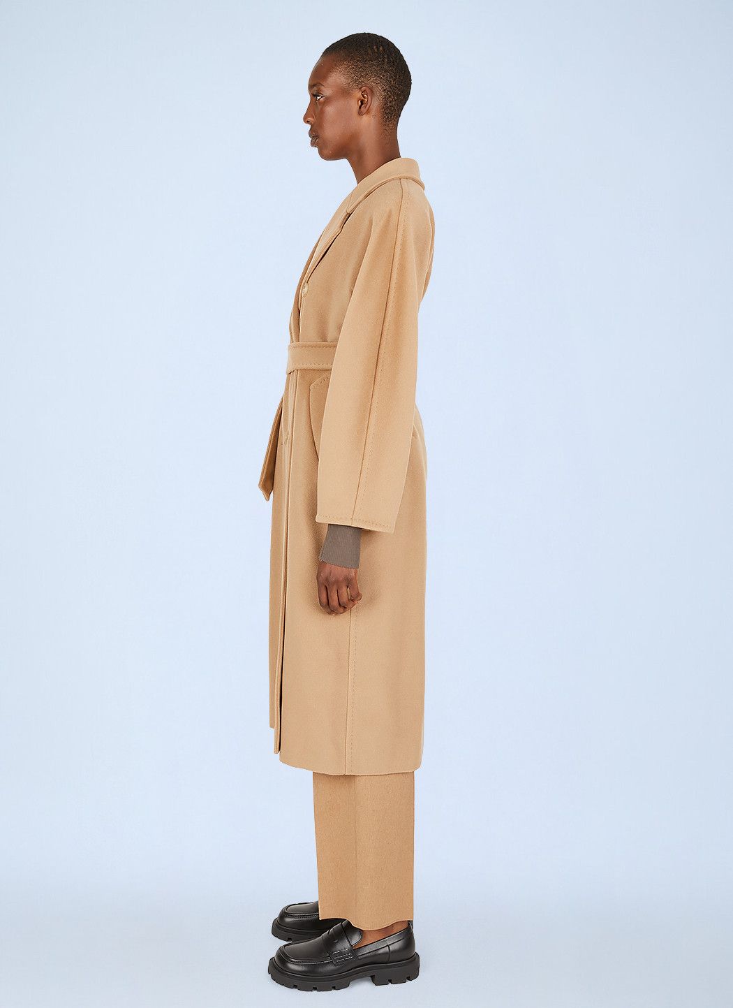 Max Mara Madame 101801 Coat Size L / US 10 / IT 46 - 3 Thumbnail