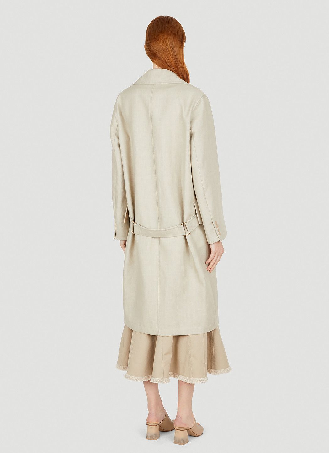 Max Mara Mescal Double Breasted Coat Size M / US 6-8 / IT 42-44 - 4 Thumbnail
