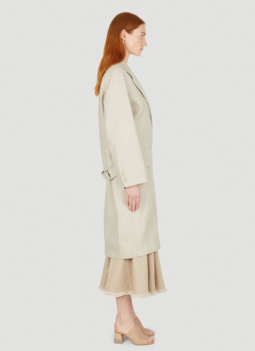 Max Mara Mescal Double Breasted Coat Size M / US 6-8 / IT 42-44 - 3 Thumbnail