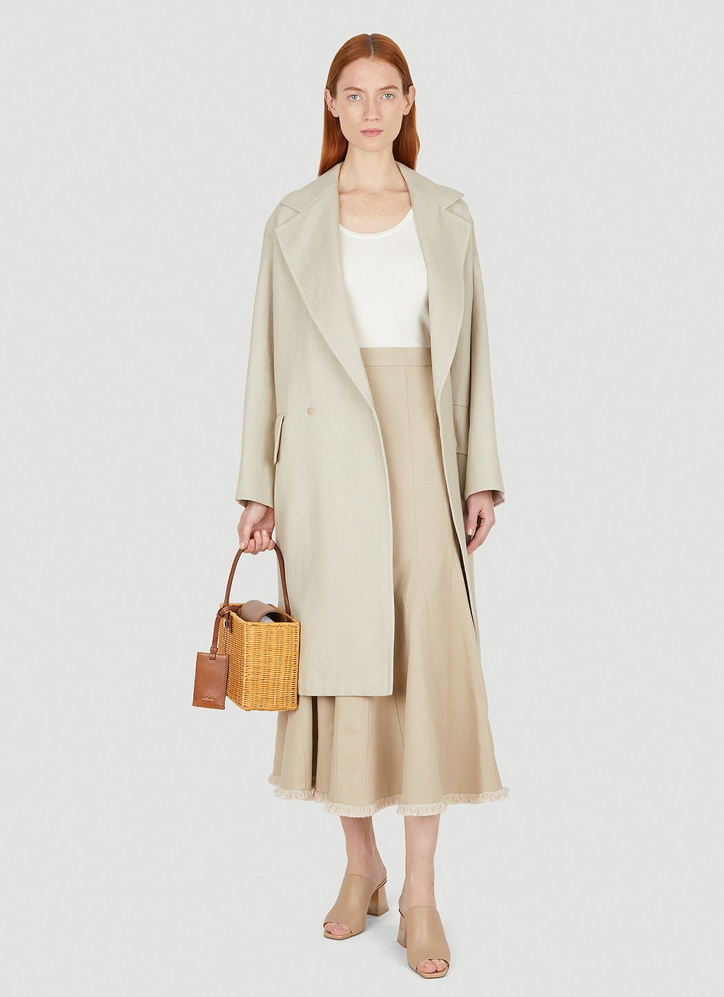 Max Mara Mescal Double Breasted Coat Size M / US 6-8 / IT 42-44 - 2 Thumbnail