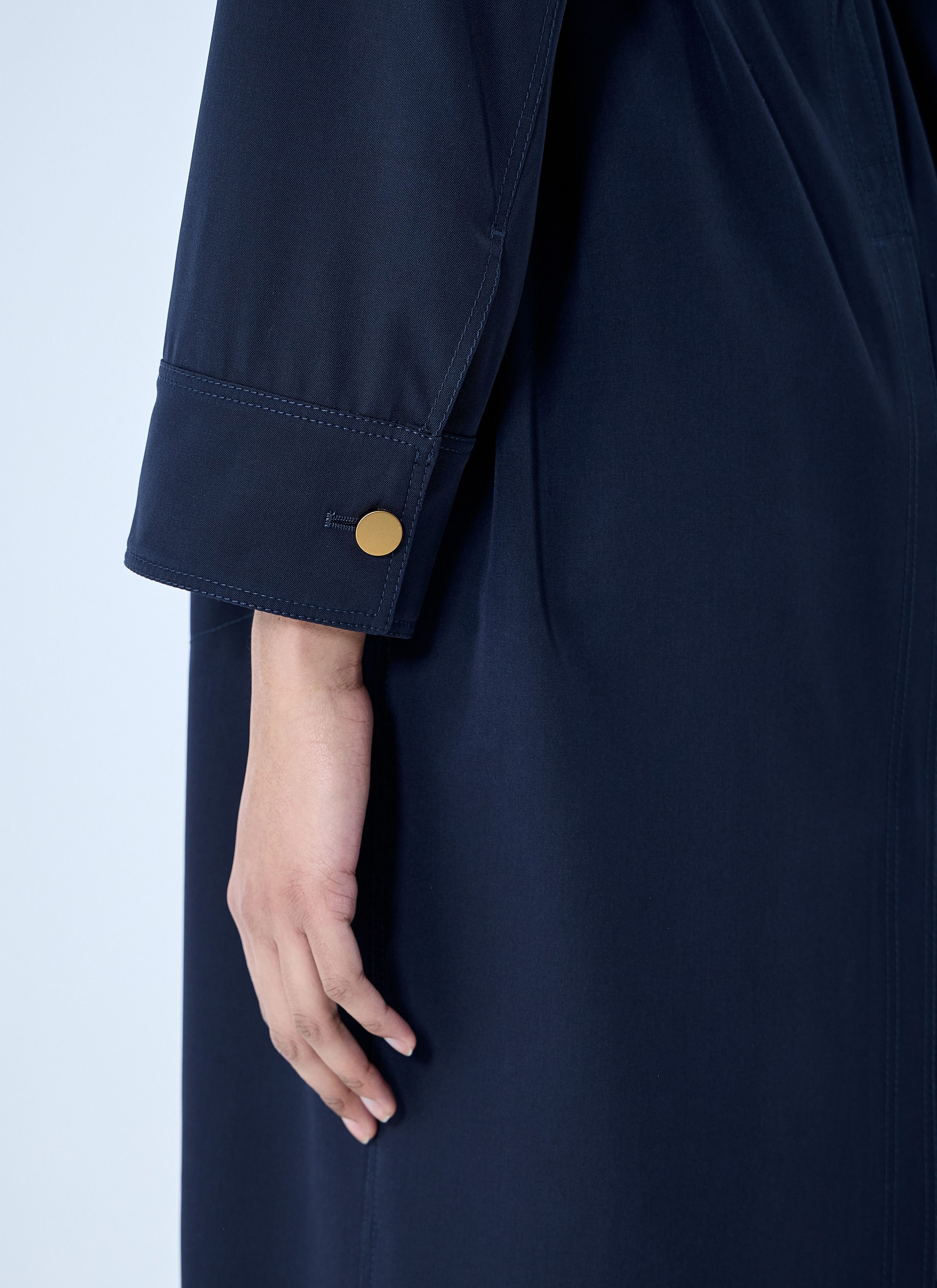 Max Mara Gabardine Wool Coat Size M / US 6-8 / IT 42-44 - 6 Thumbnail