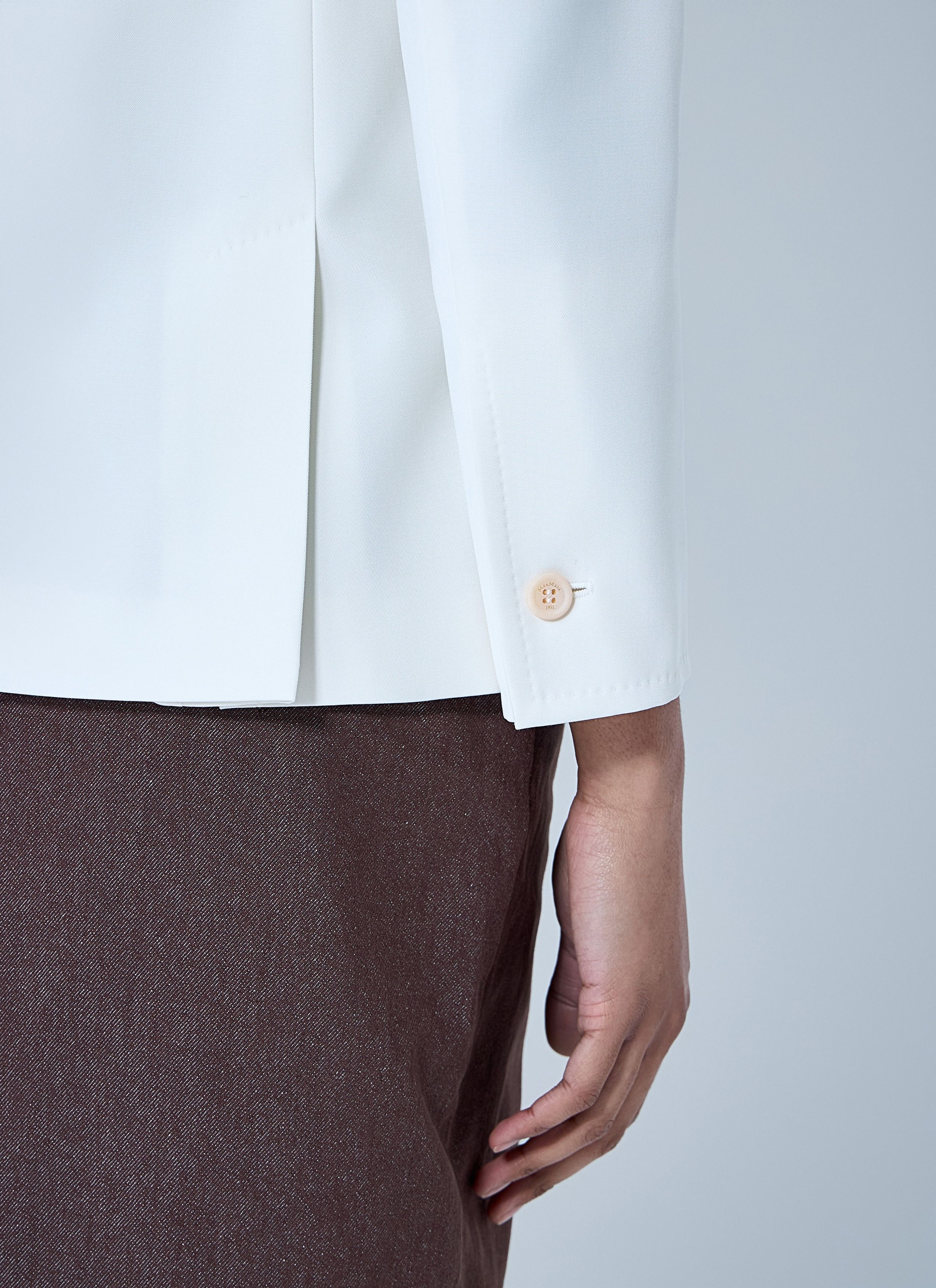 Max Mara Single-Breasted Blazer Size M / US 6-8 / IT 42-44 - 6 Thumbnail
