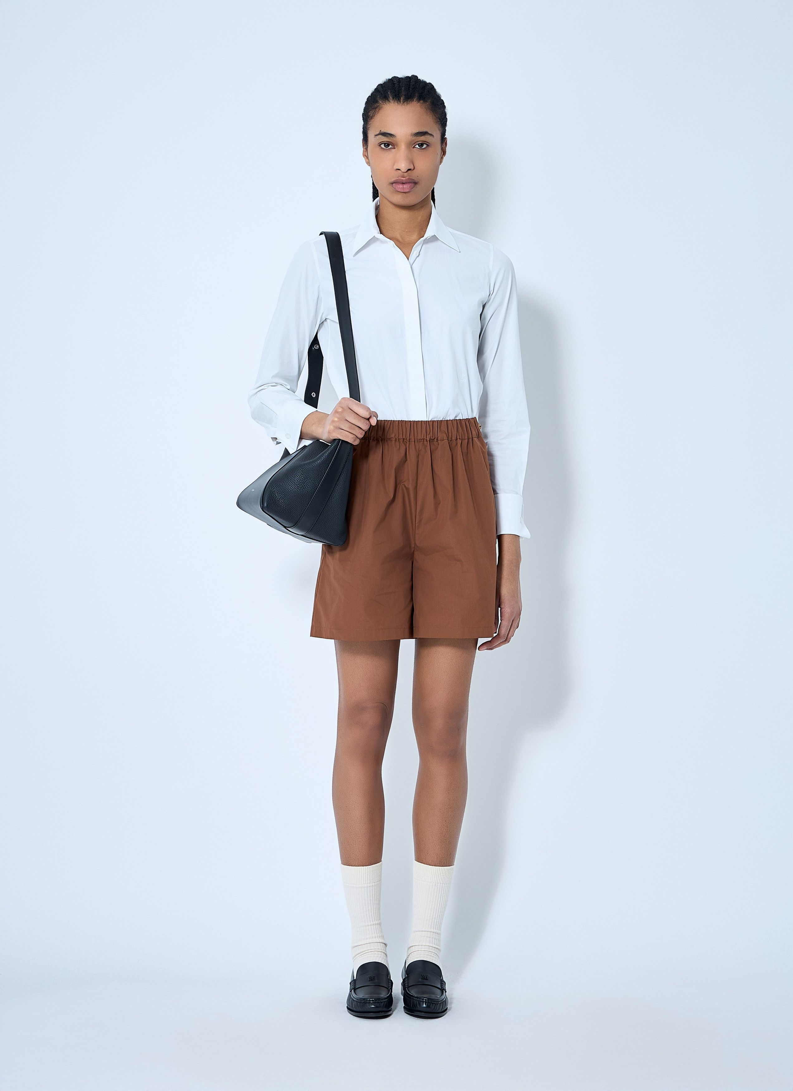 Max Mara Track Shorts Size 28" / US 6 / IT 42 - 2 Thumbnail