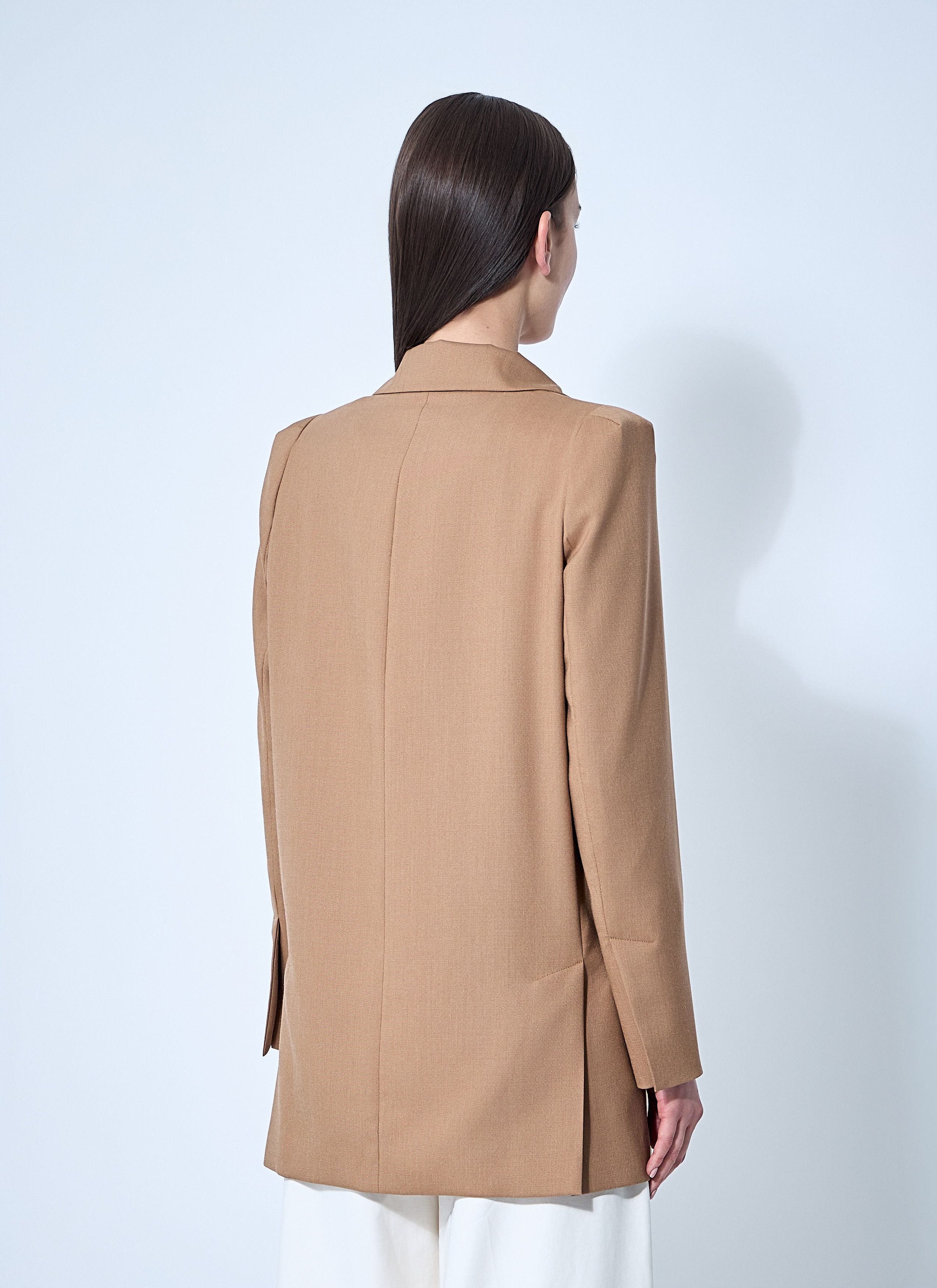 Max Mara Single-Breasted Blazer Size S / US 4 / IT 40 - 4 Thumbnail