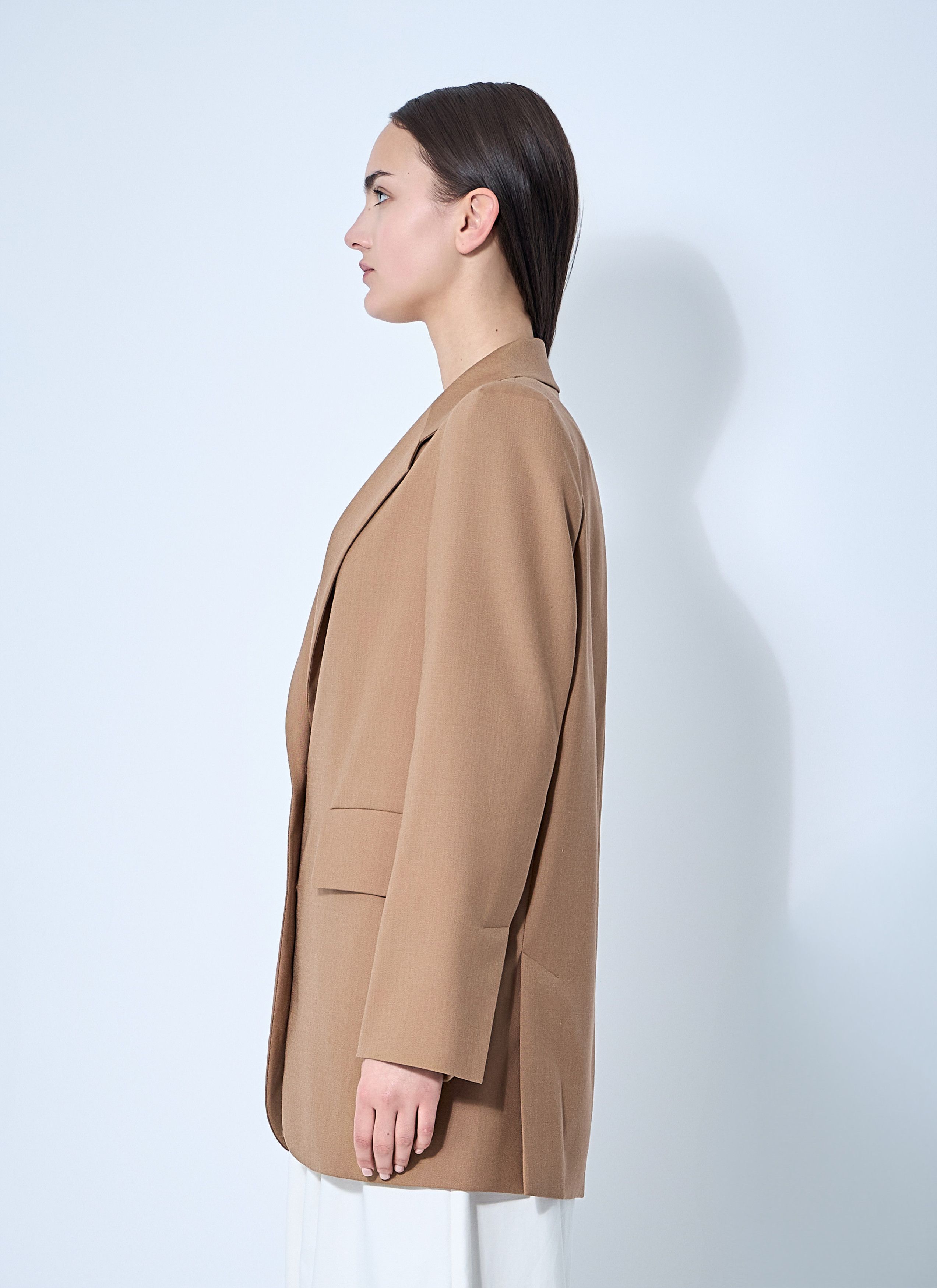 Max Mara Single-Breasted Blazer Size M / US 6-8 / IT 42-44 - 3 Thumbnail