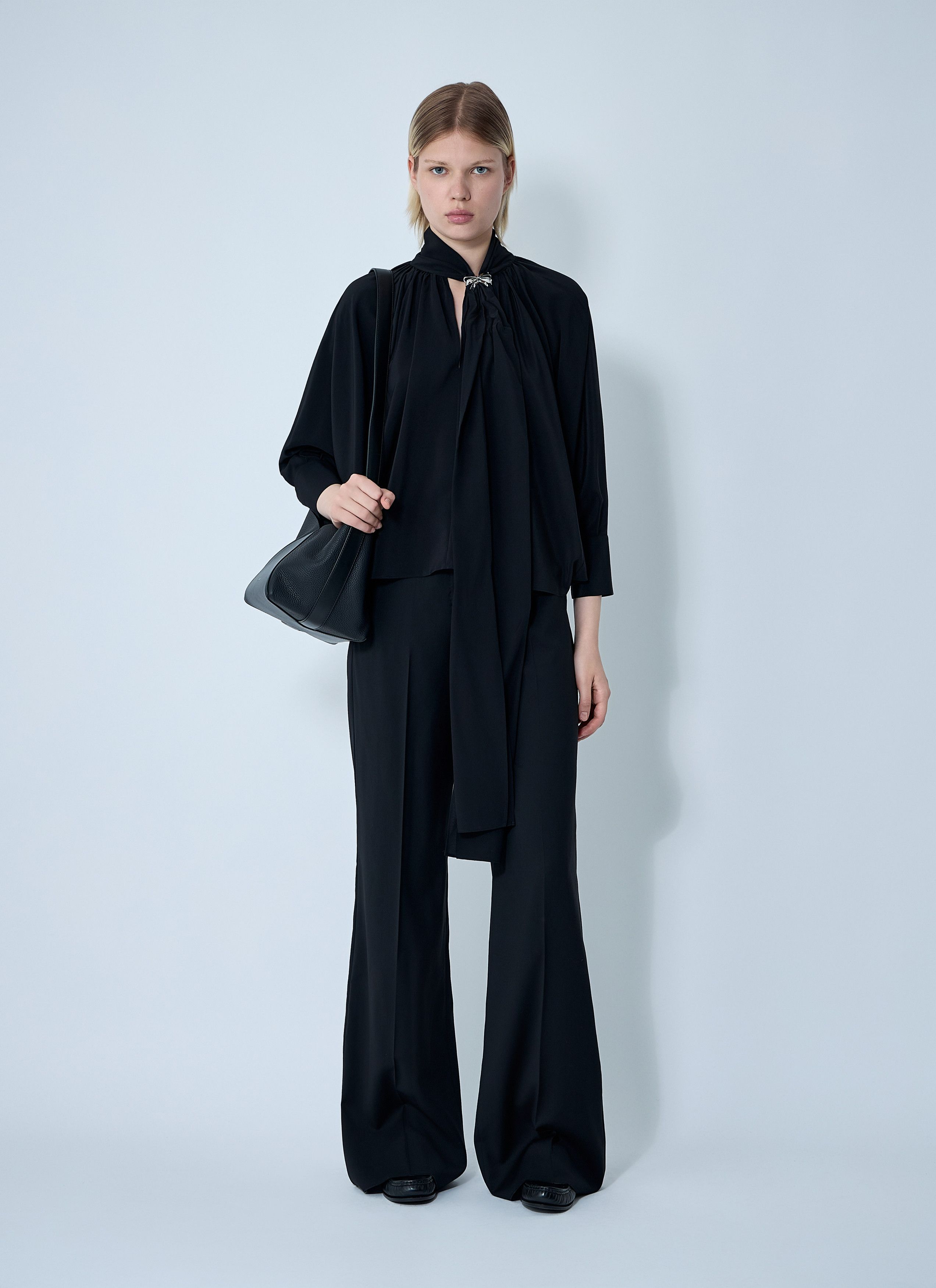 Max Mara Tailored Wool Pants Size 30" / US 8 / IT 44 - 2 Thumbnail