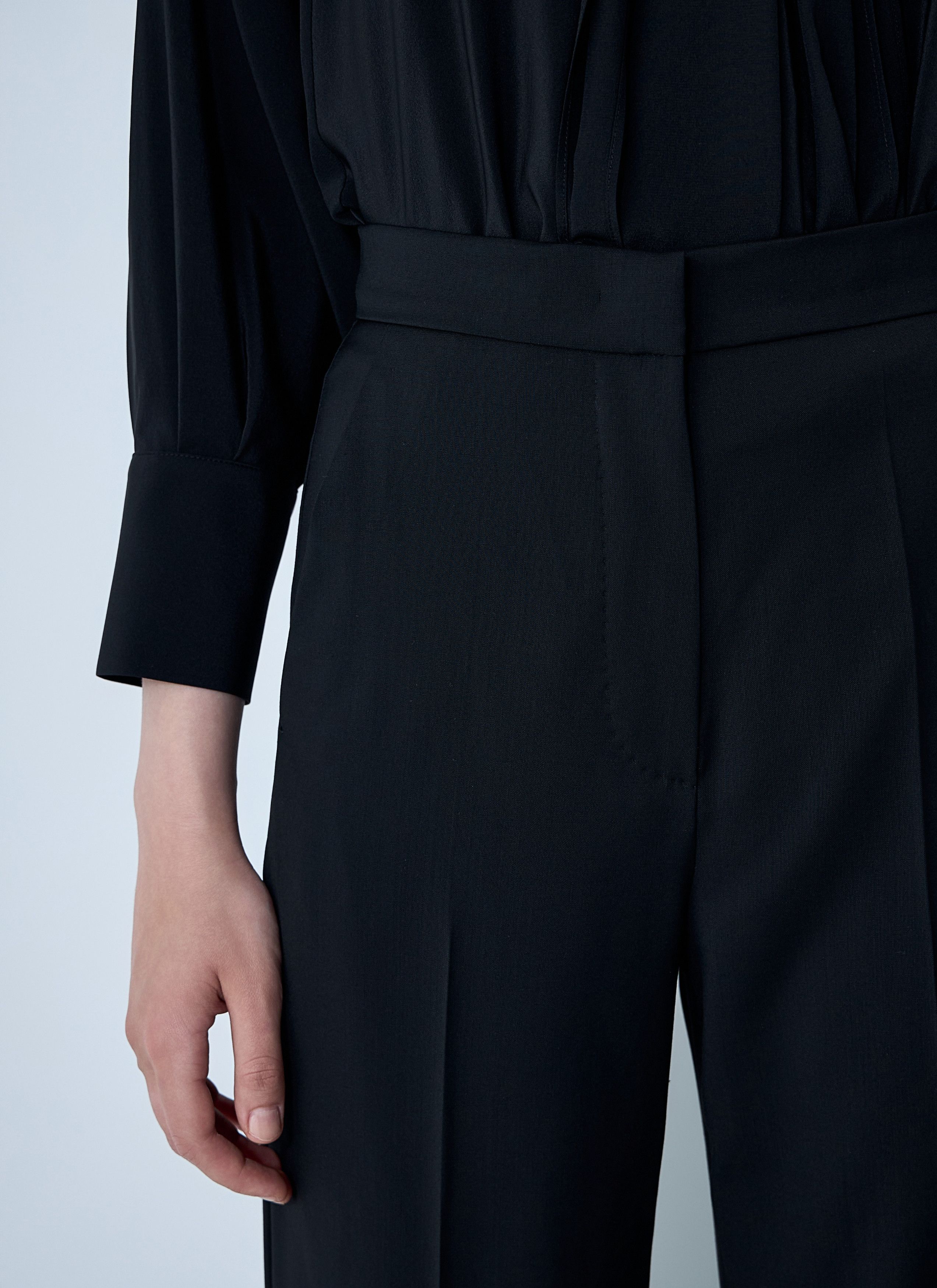 Max Mara Tailored Wool Pants Size 30" / US 8 / IT 44 - 6 Thumbnail