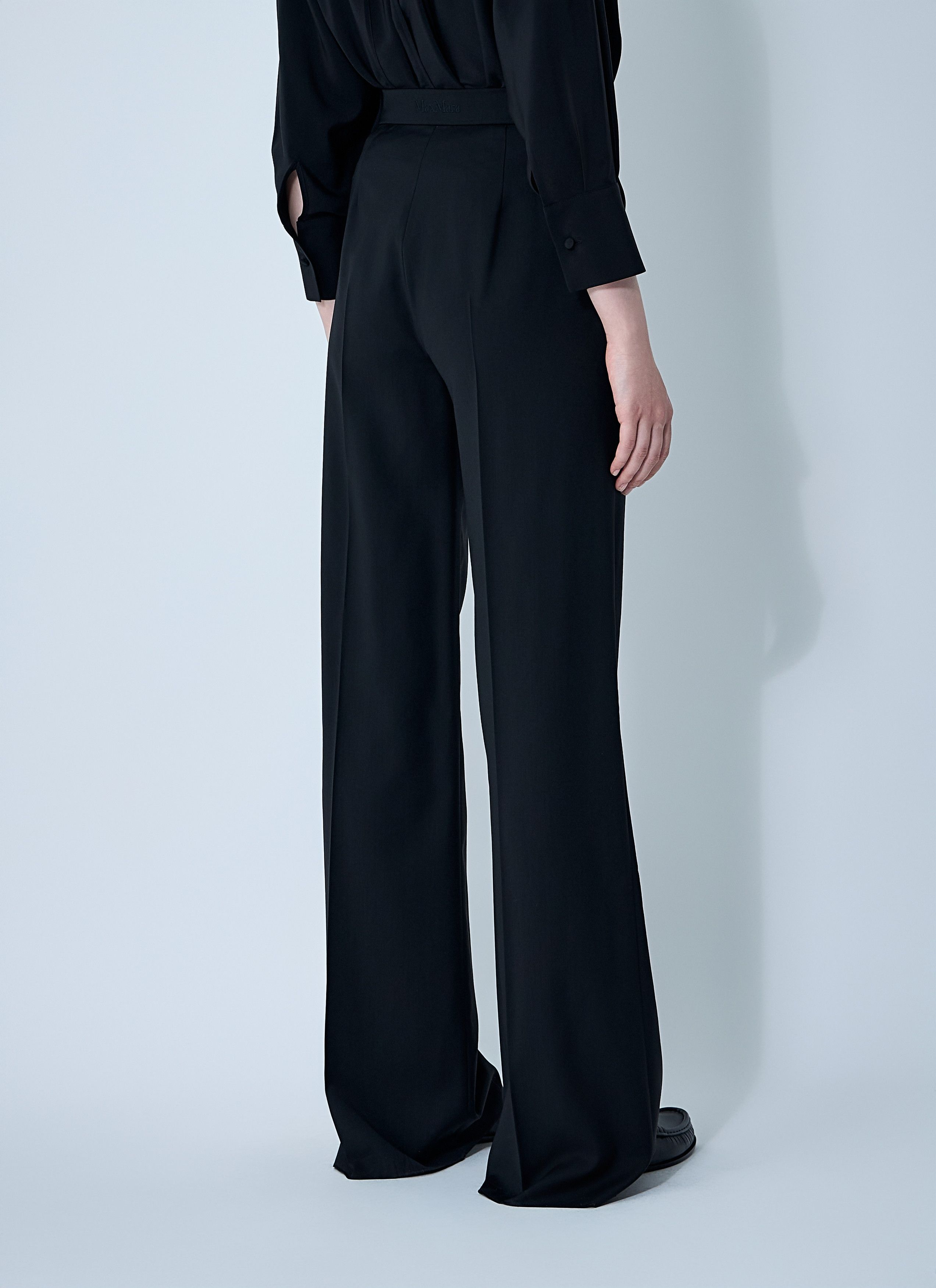 Max Mara Tailored Wool Pants Size 30" / US 8 / IT 44 - 4 Thumbnail