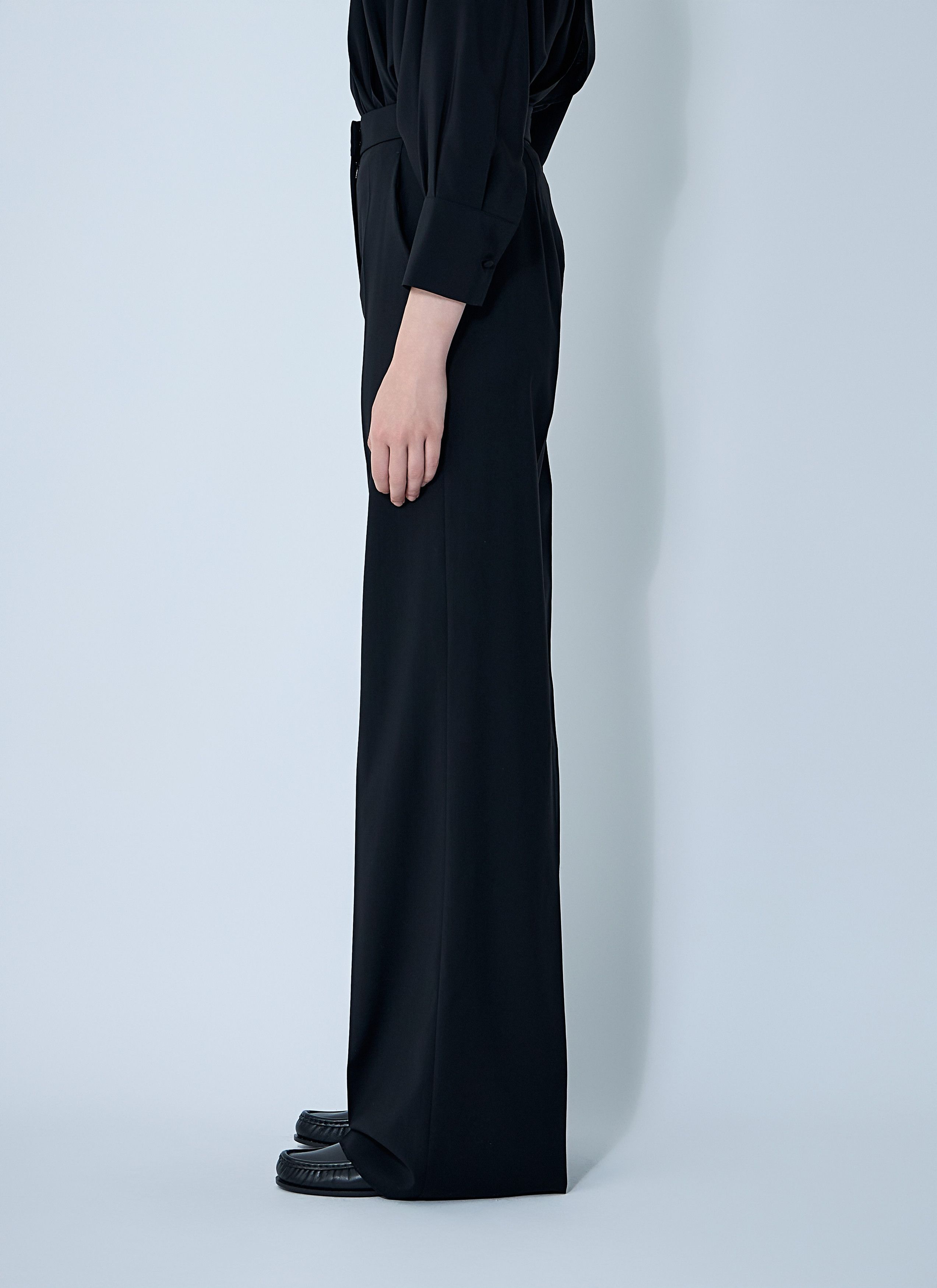 Max Mara Tailored Wool Pants Size 30" / US 8 / IT 44 - 3 Thumbnail